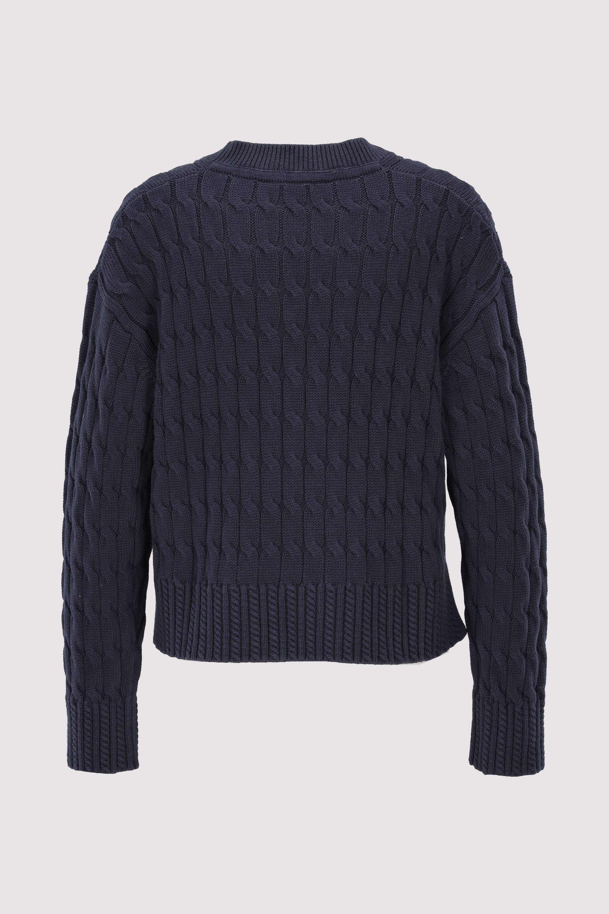Tommy Hilfiger - SOFT CO CABLE C-NK LS SWT Tommy Hilfiger - SOFT CO CABLE C-NK LS SWT