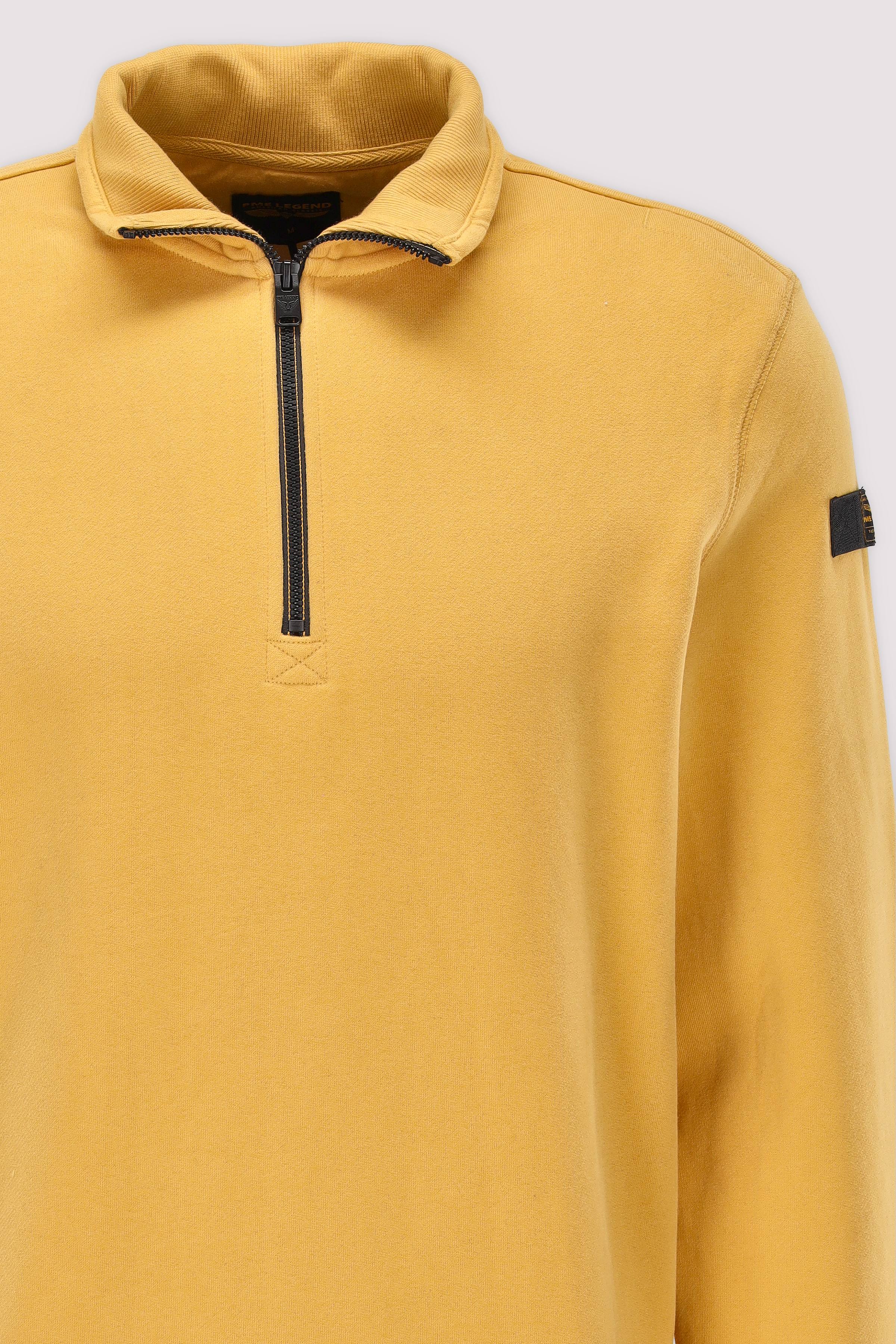 PME Legend - Half zip collar peached fleece