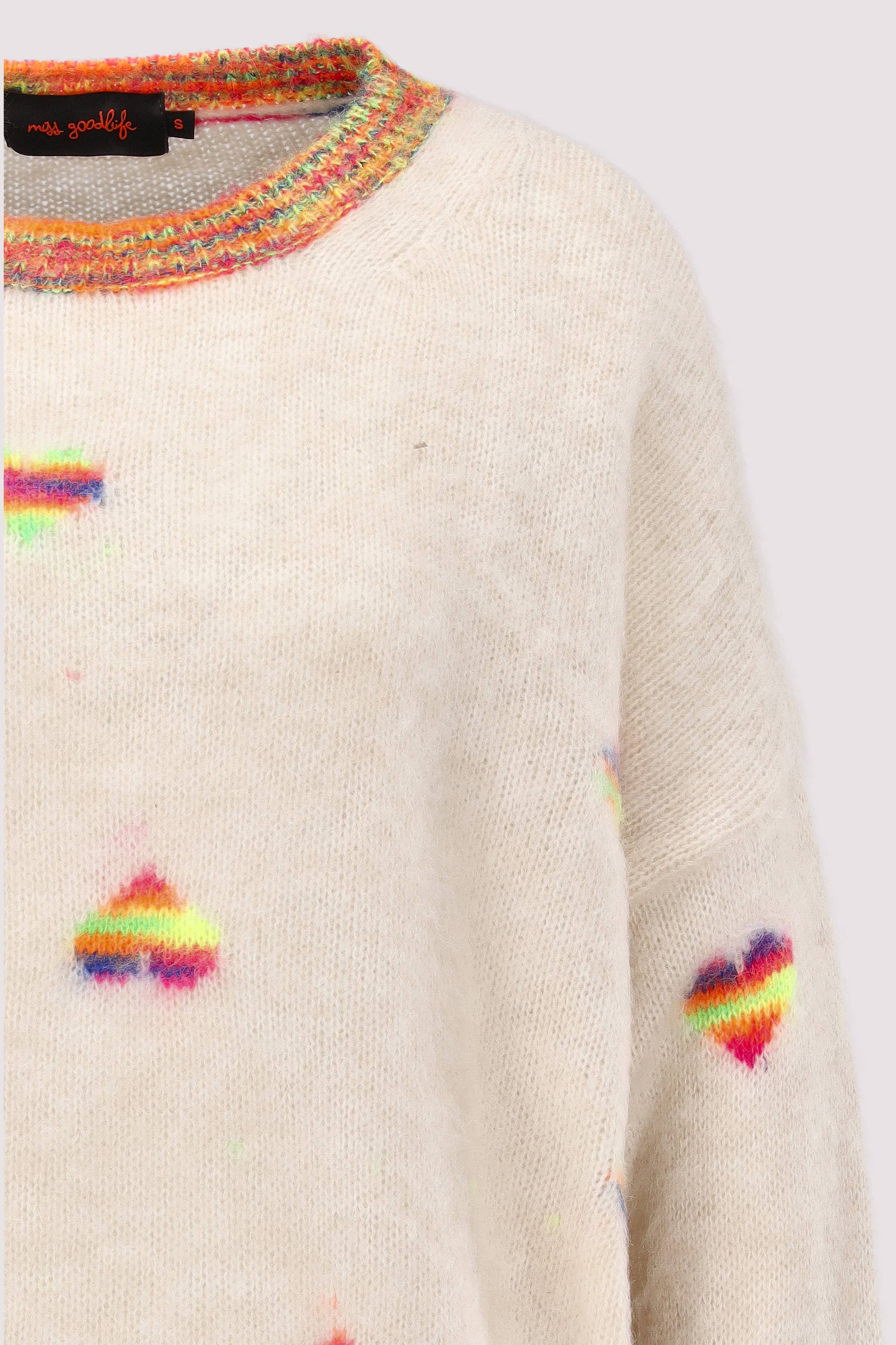 Miss Goodlife - Pullover Small hearts Miss Goodlife - Pullover Small hearts