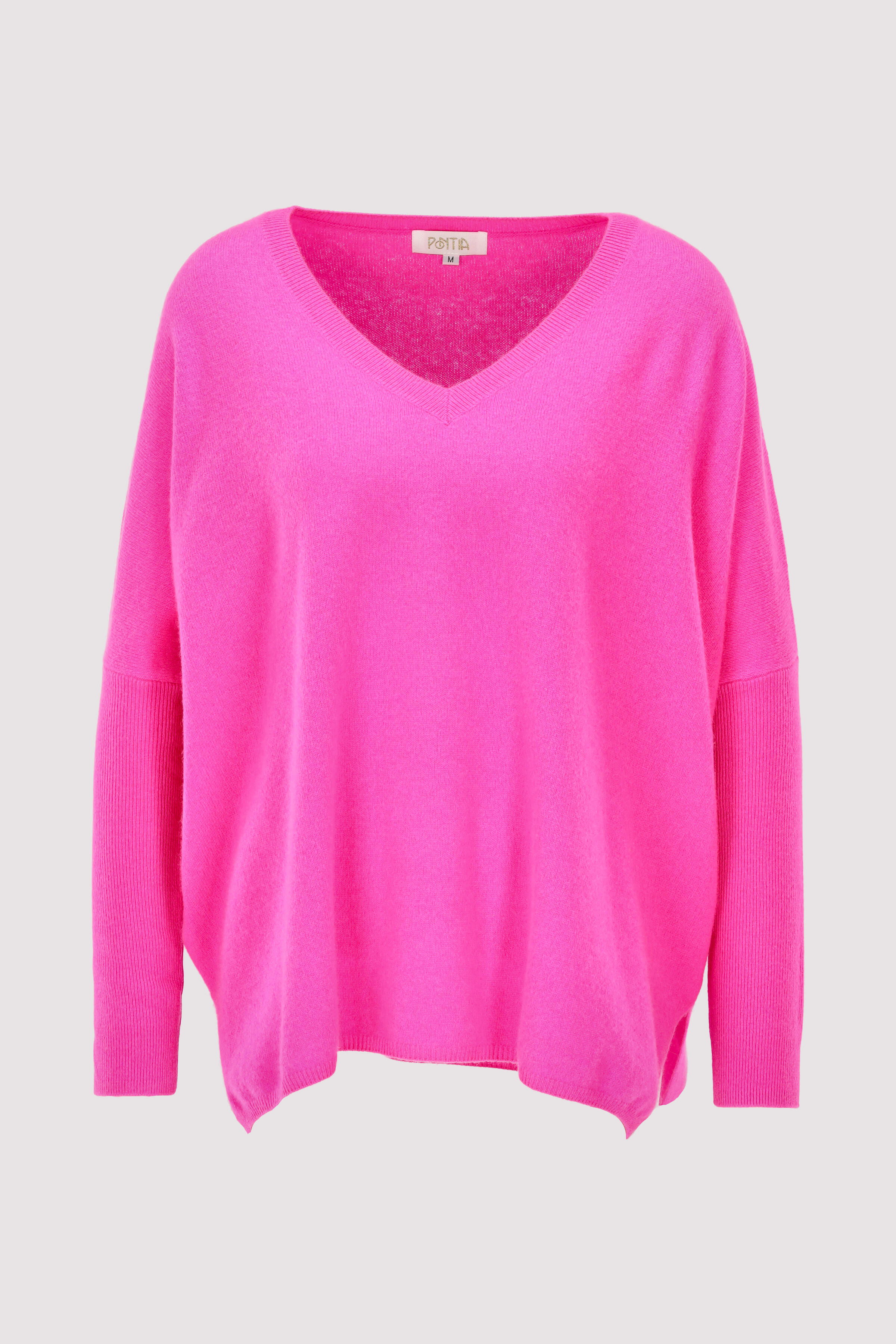 Pulli Oversized V-Neck