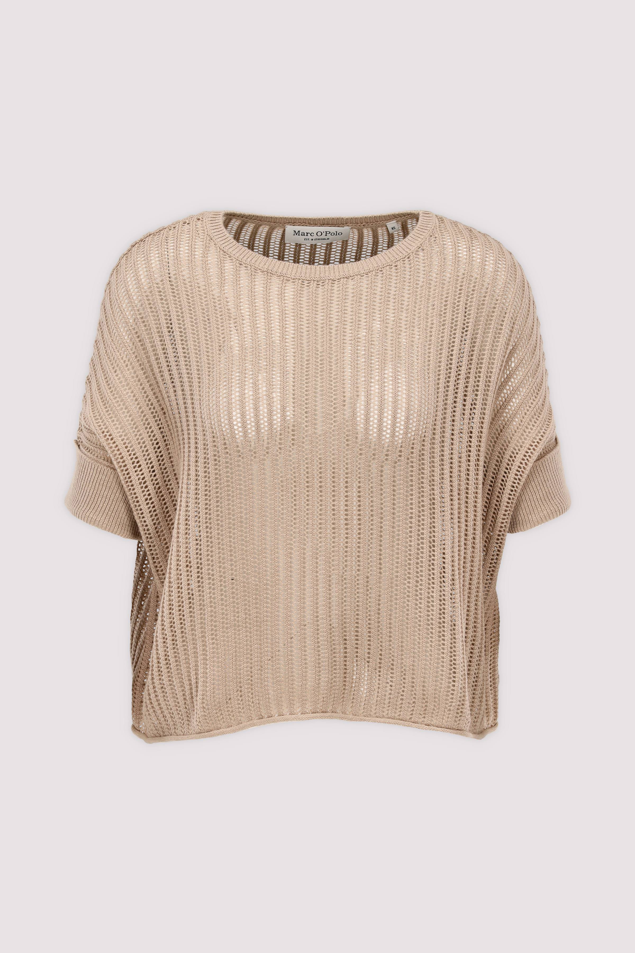 Knit Pullovers Shortsleeve