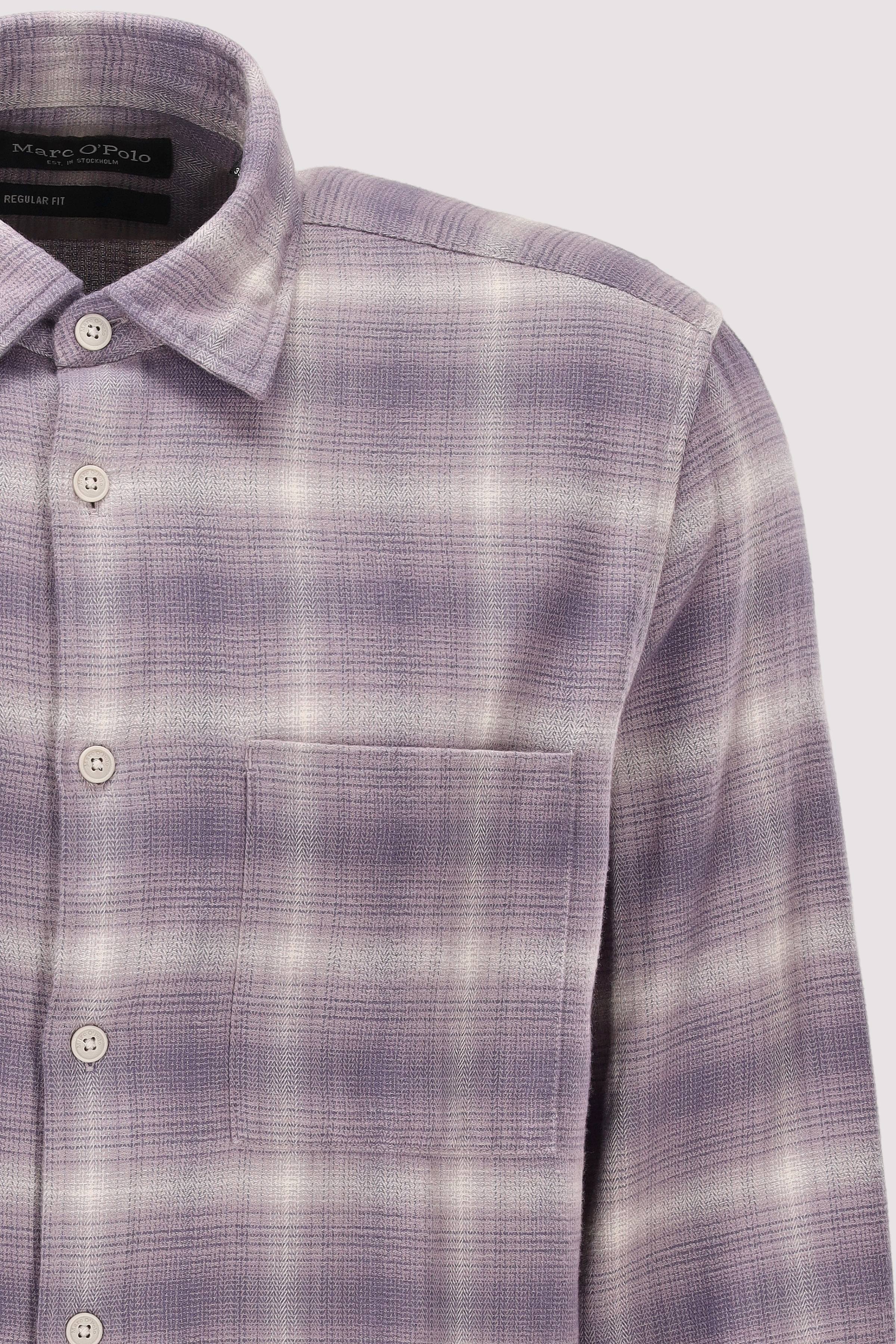 Marc O Polo Casual - Marc O'Polo Langarmhemd violett