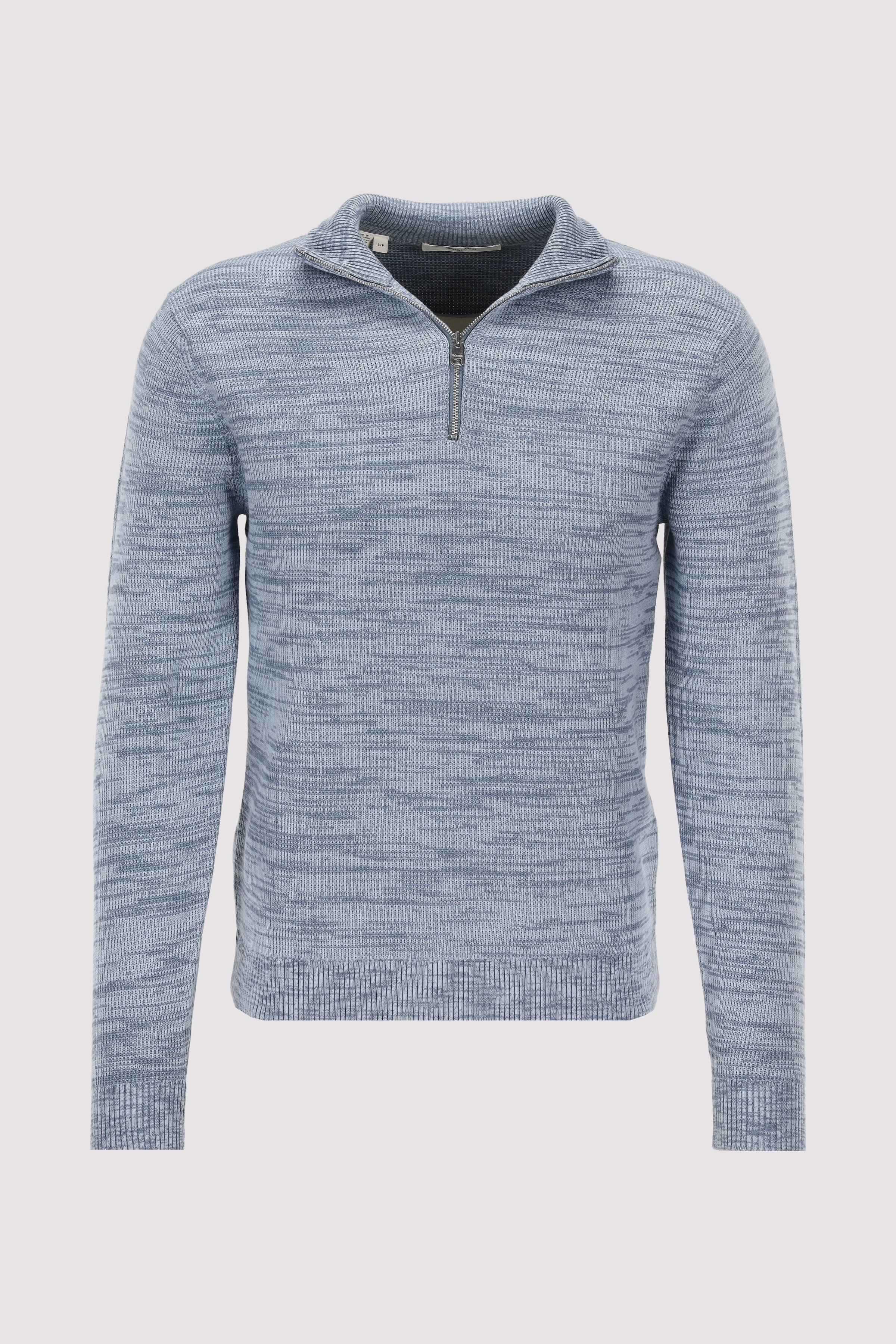 SLHDANE LS KNIT STRUCTURE HALF