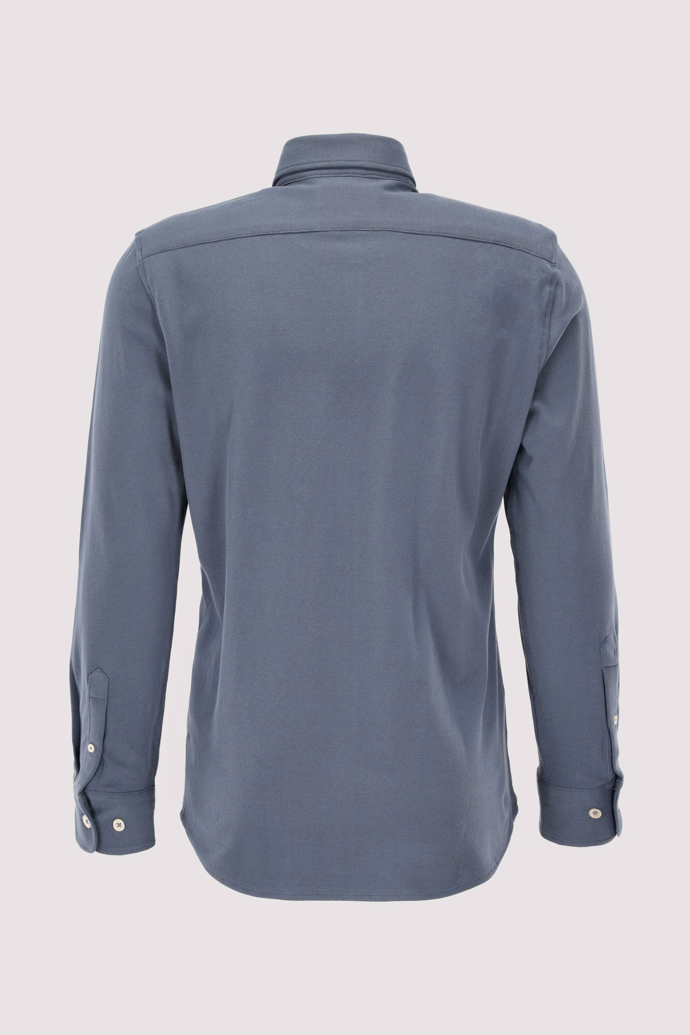 Spread collar, long sleeve, ro
