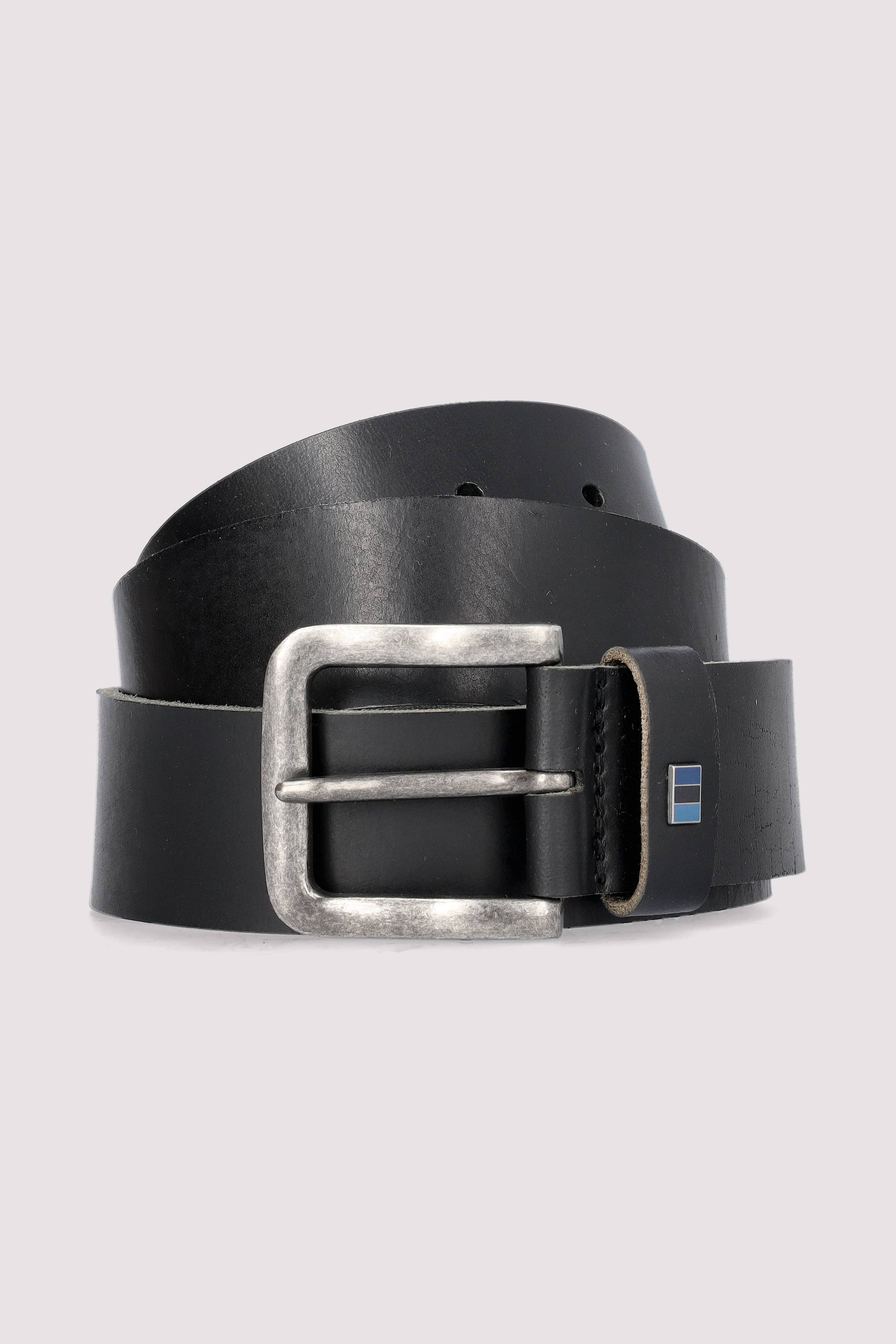 Jack and Jones - JACFLAG LEATHER BELT 4 CM NOOS Jack and Jones - JACFLAG LEATHER BELT 4 CM NOOS