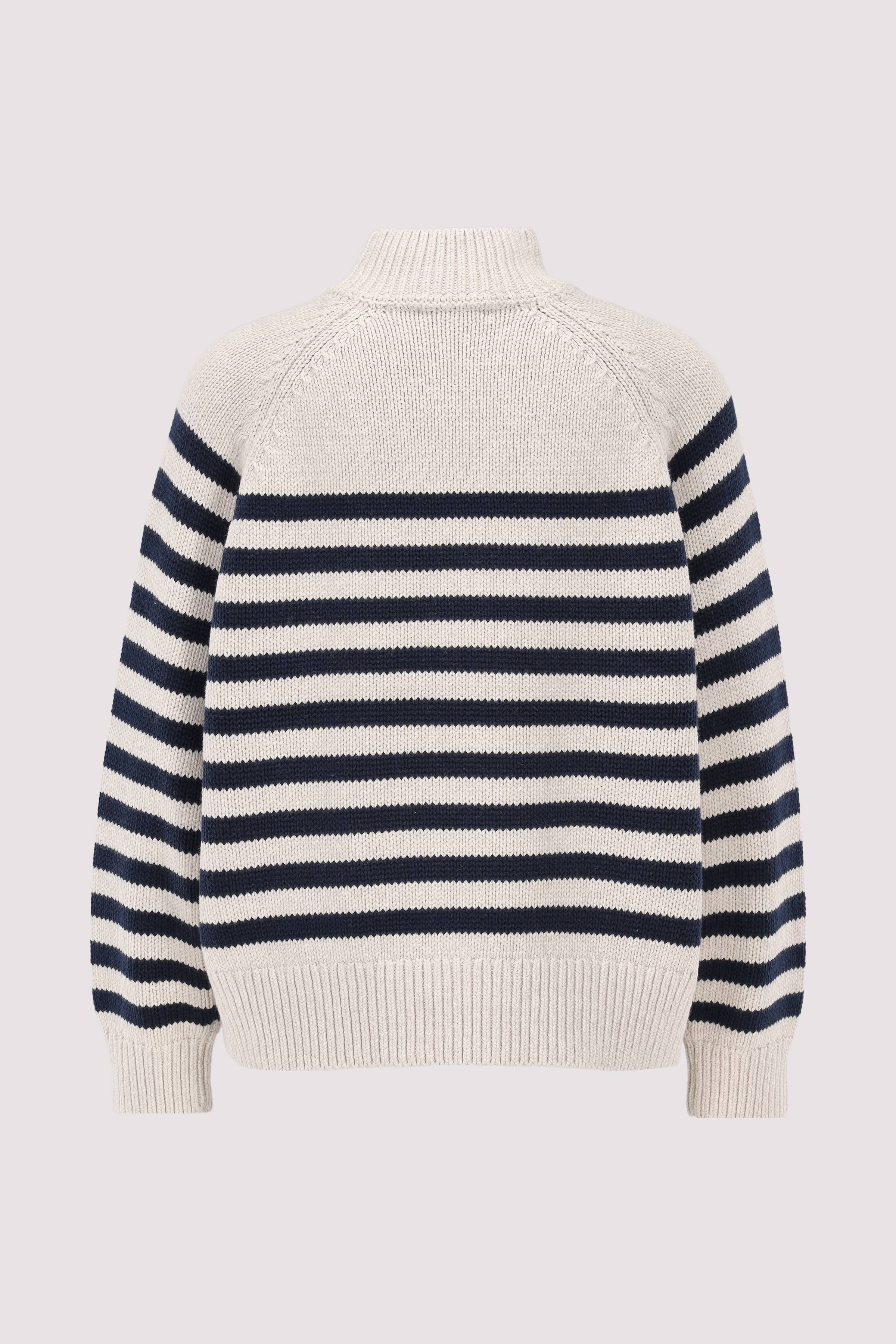 COTTON BLEND MOCK-NK LS SWT