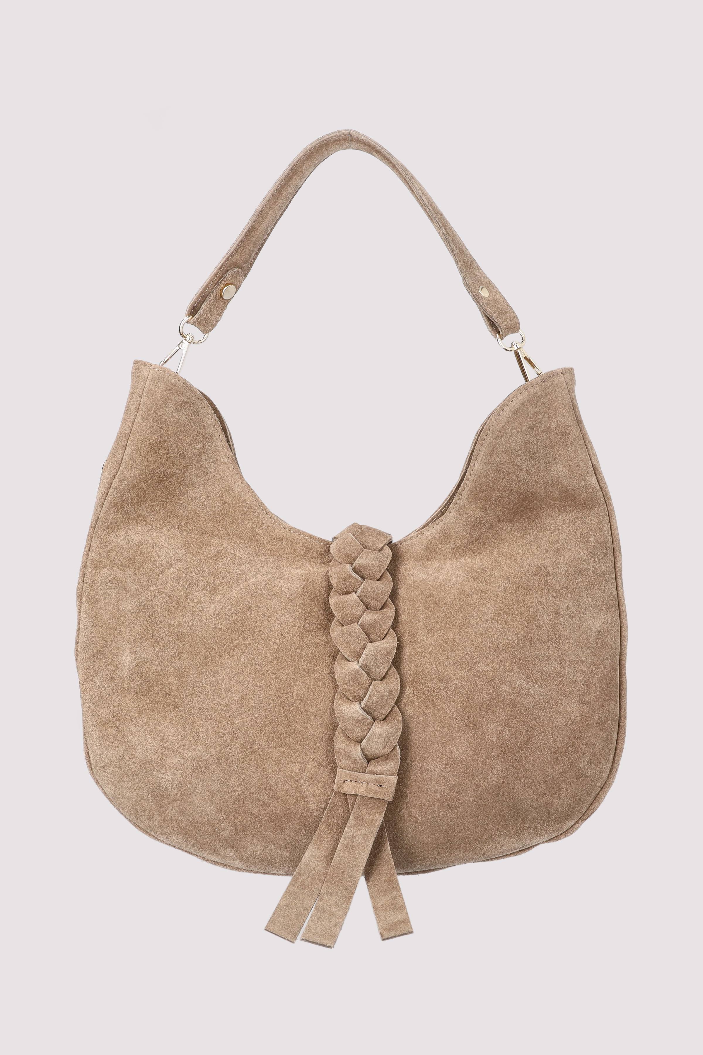 Marlon Bags Taupe Handtasche elegant