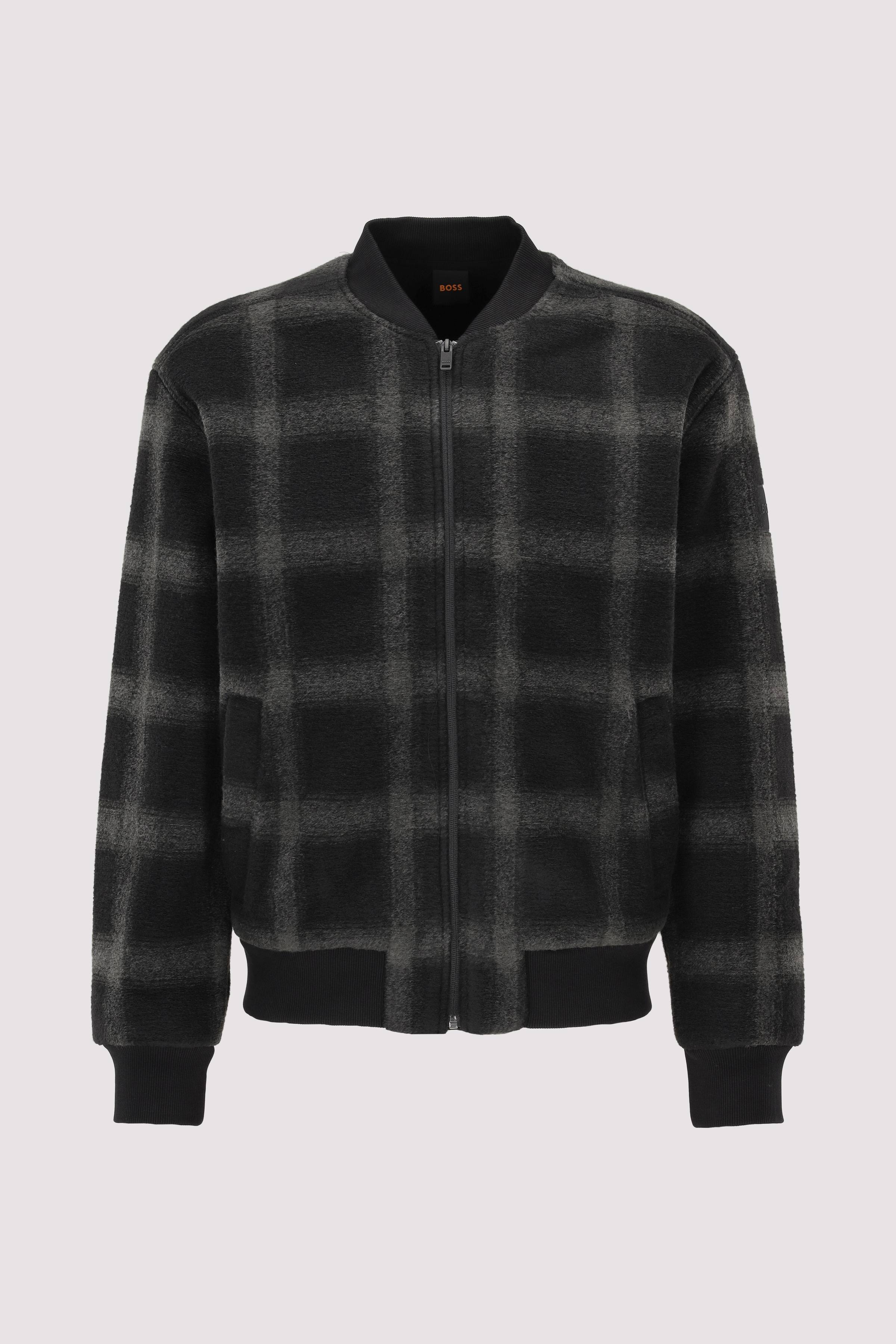 HUGO Herren Bomberjacke schwarz