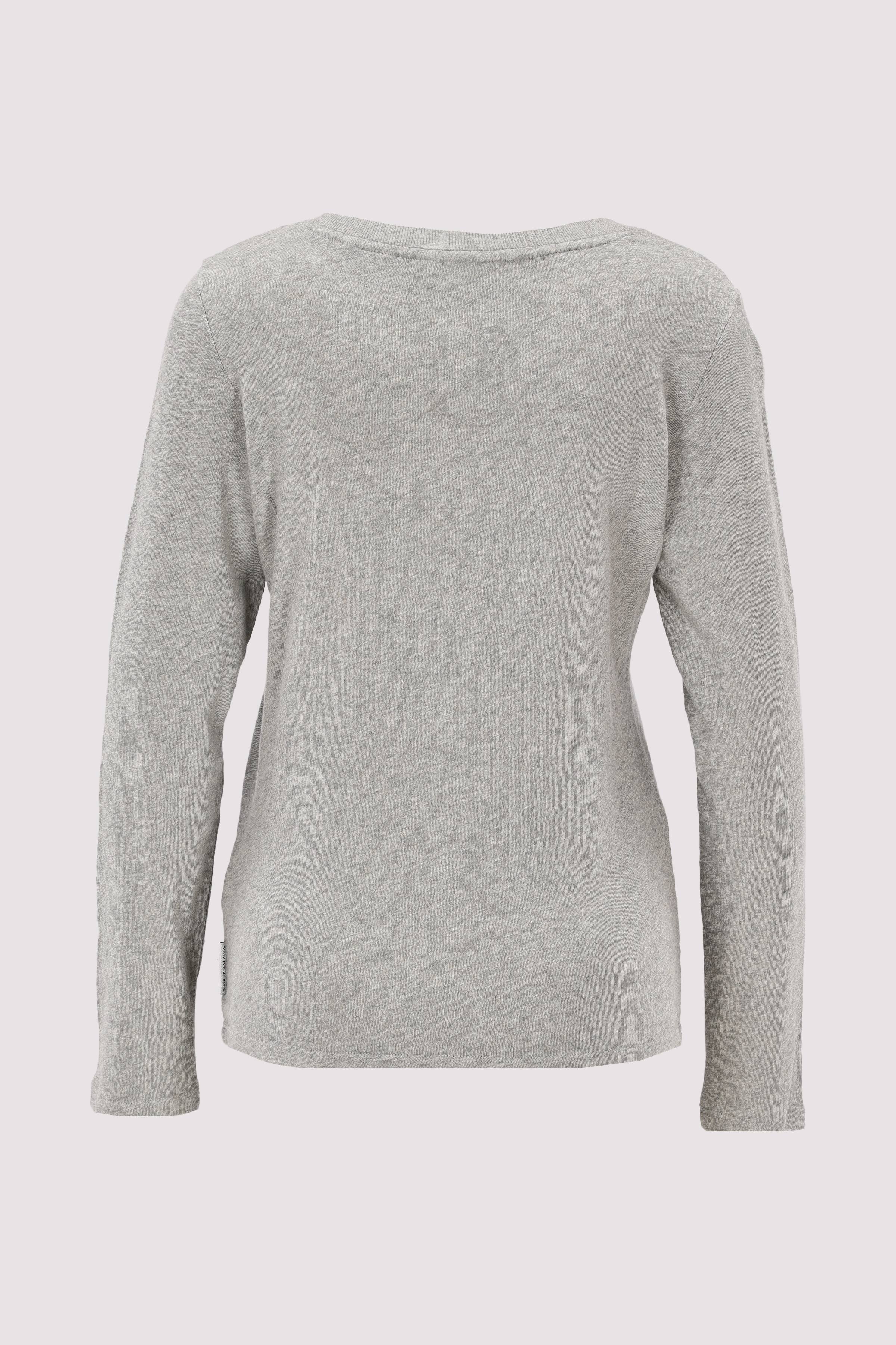 Marc O´Polo - T-Shirt, LSL, High Crewneck, S Marc O´Polo - T-Shirt, LSL, High Crewneck, S