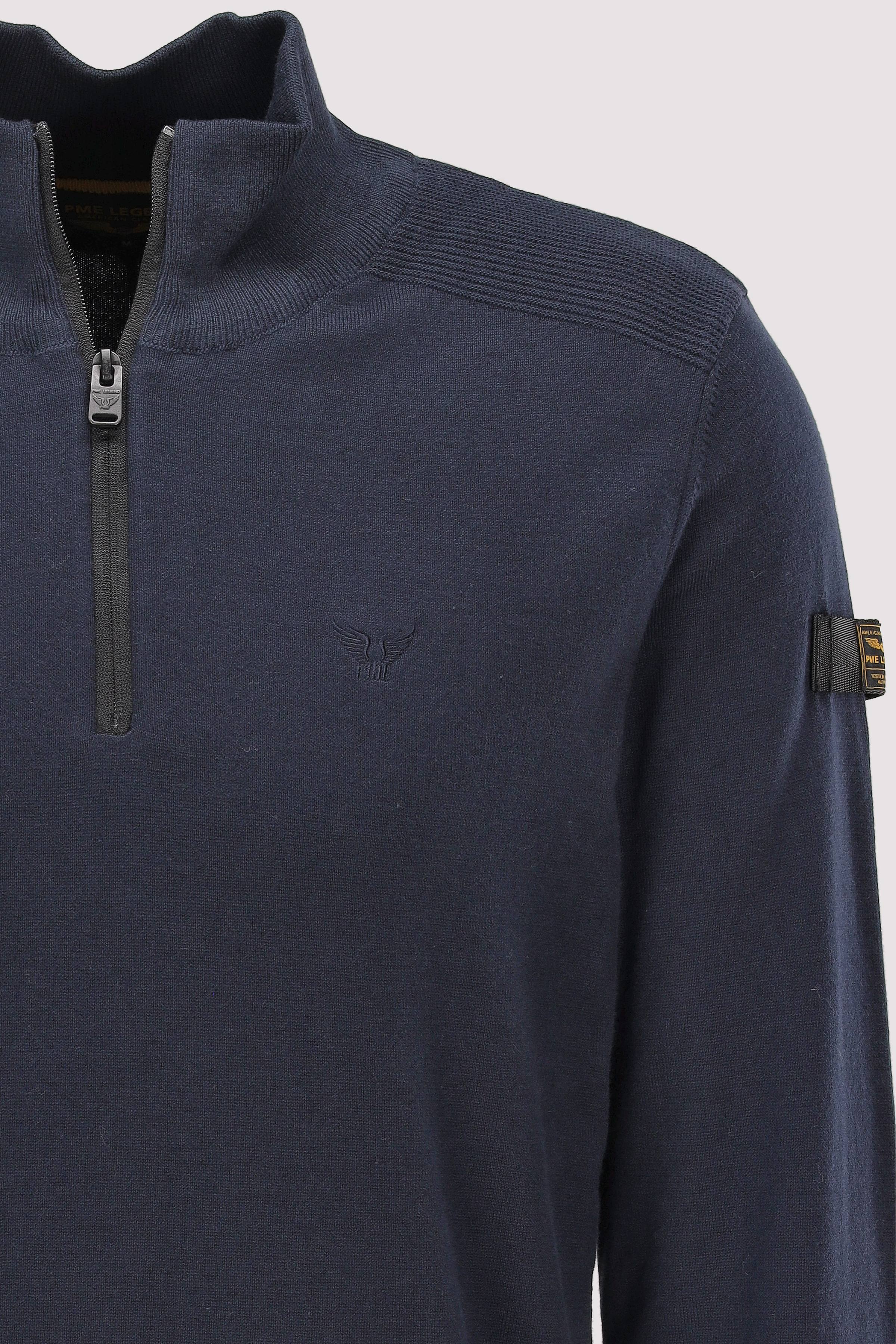 PME Legend - PME Legend Pullover in Blau