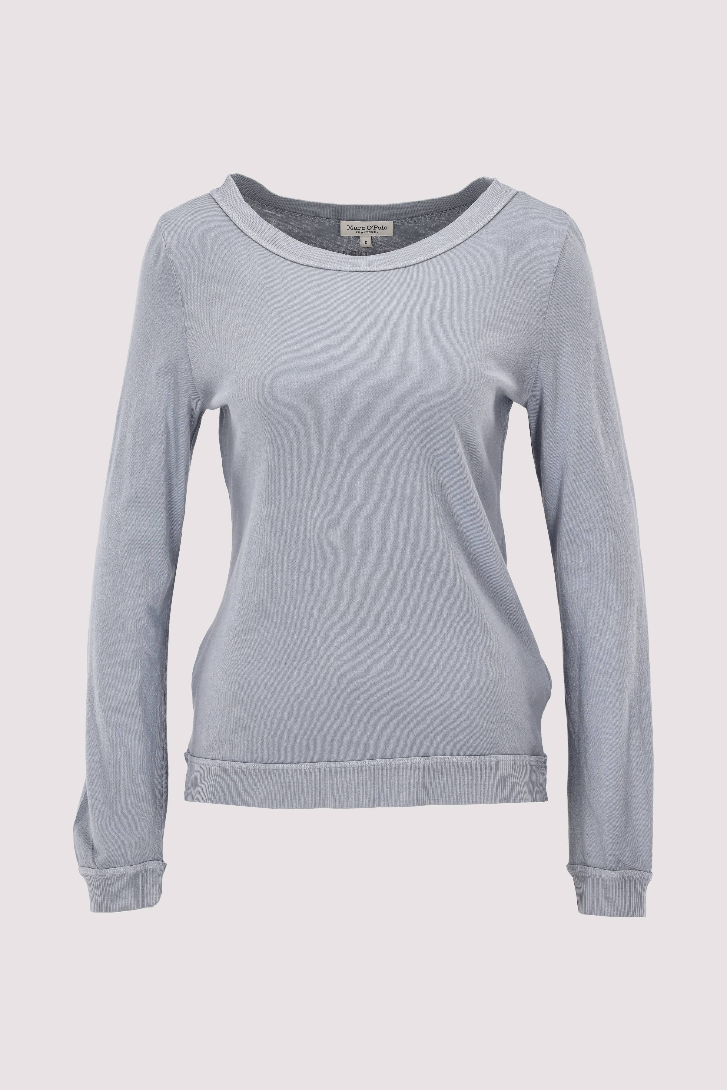 T-shirt, long sleeve, round ne