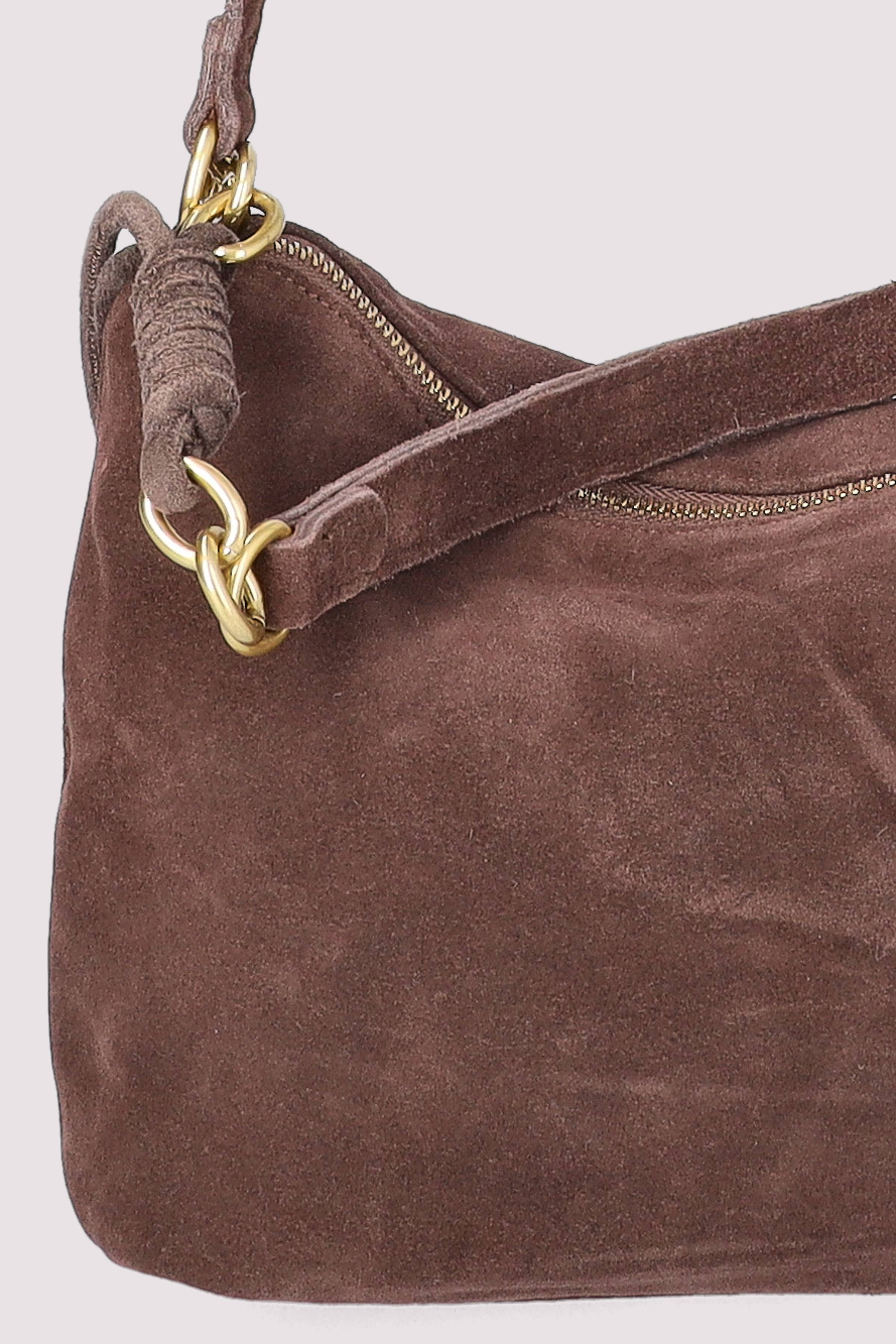 Crazy Lou Handtasche in Braun, elegant