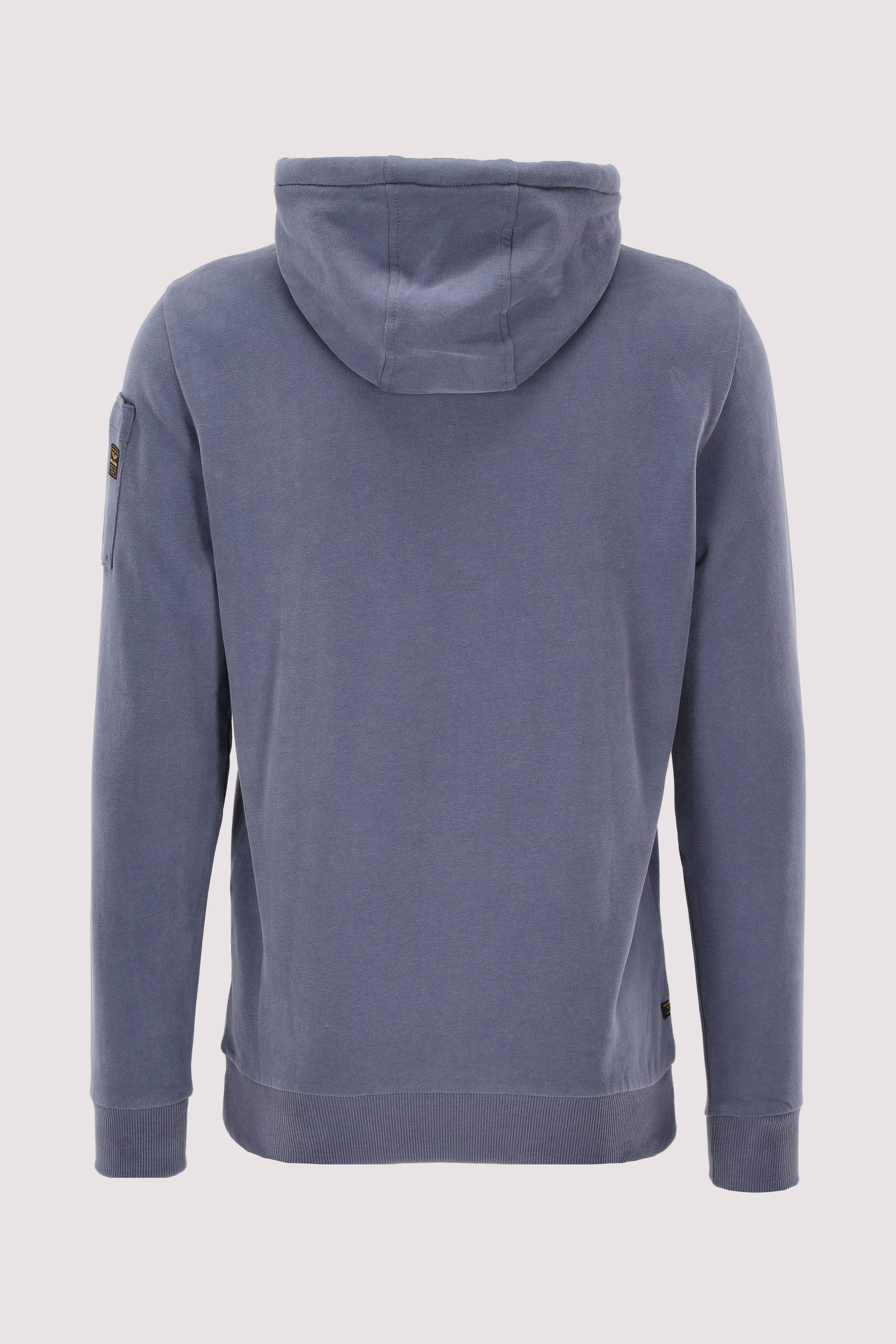 Hooded brushed terry