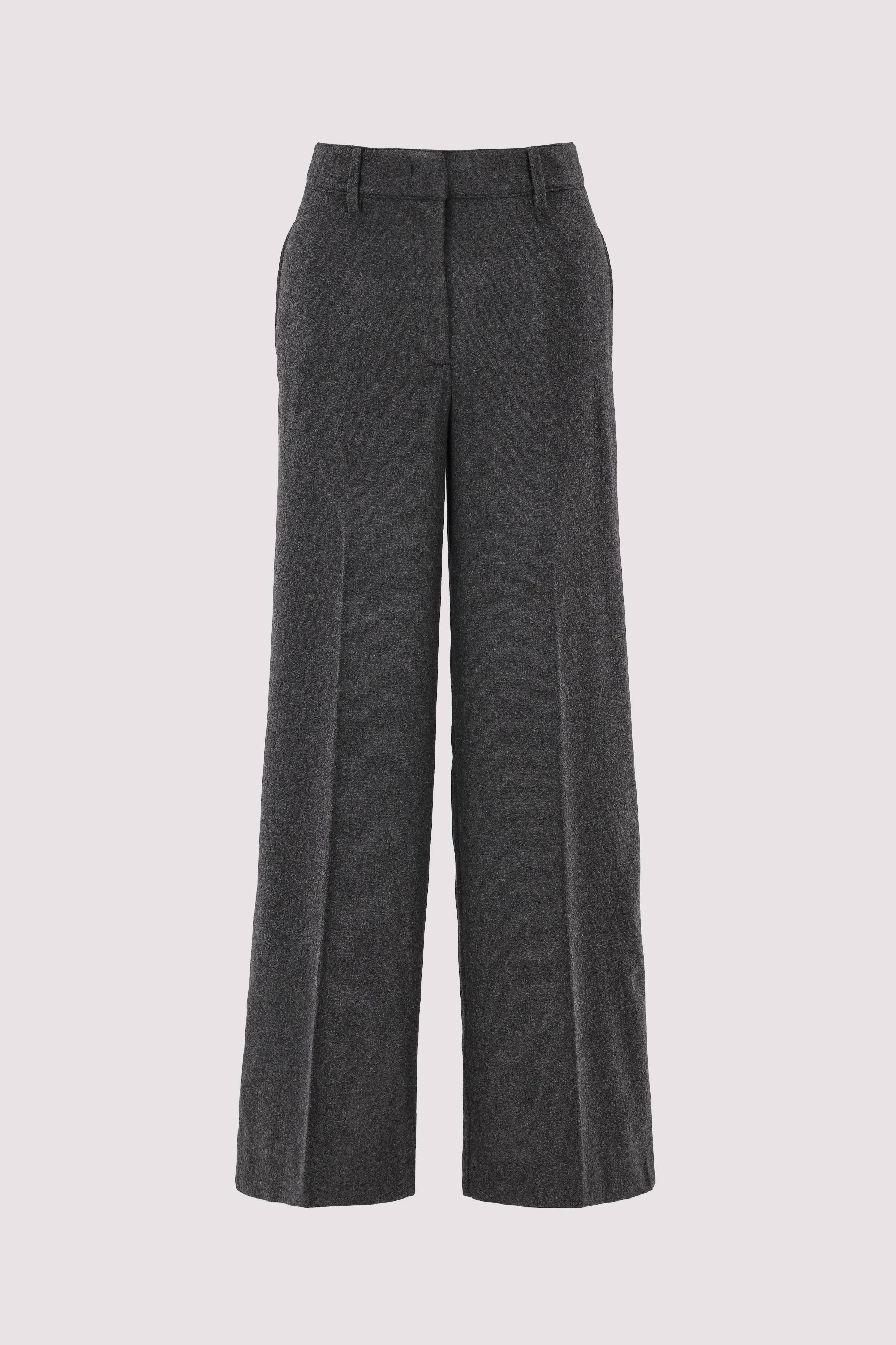 Pants, wide leg, tailored, zip