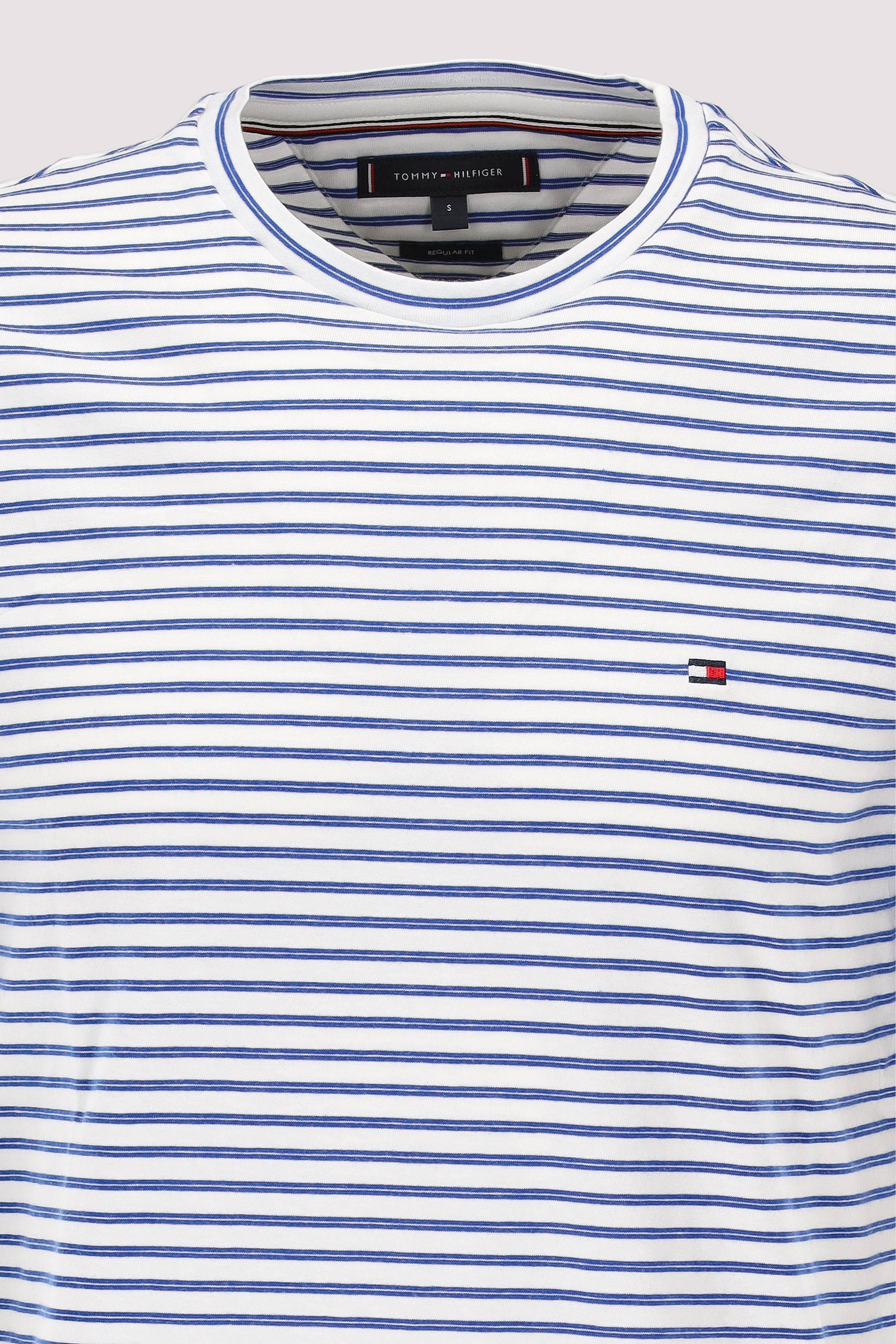Tommy Hilfiger - ESS SEASONAL REG FIT STRIPE TE