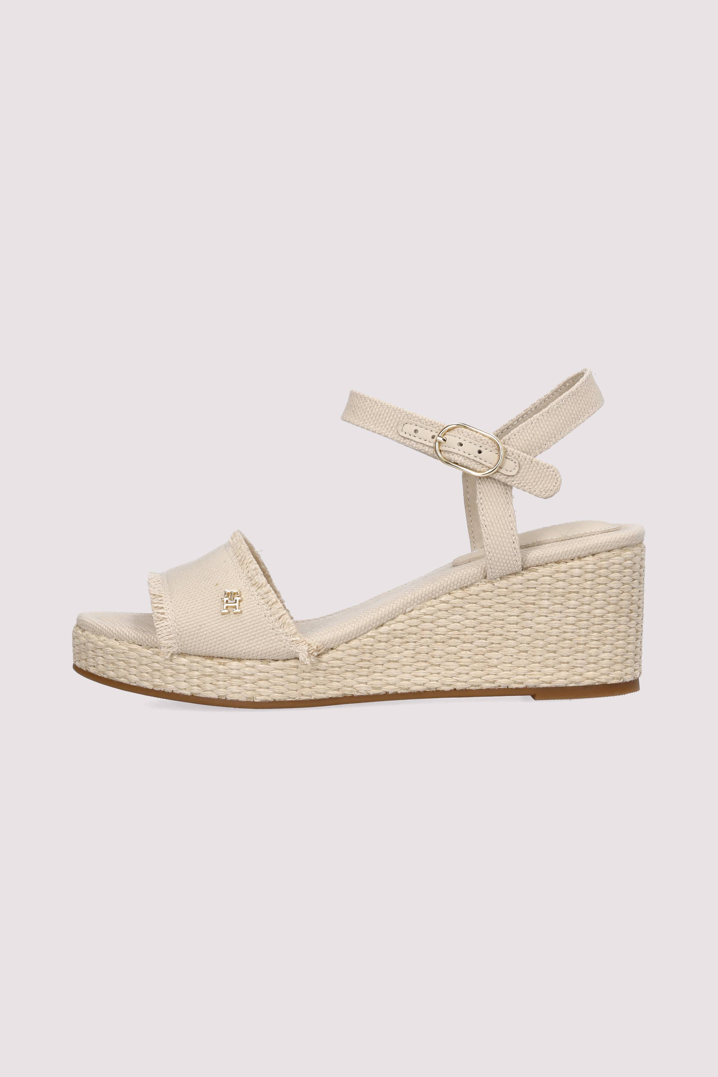 MID WOVEN WEDGE ESPAD FRINGE
