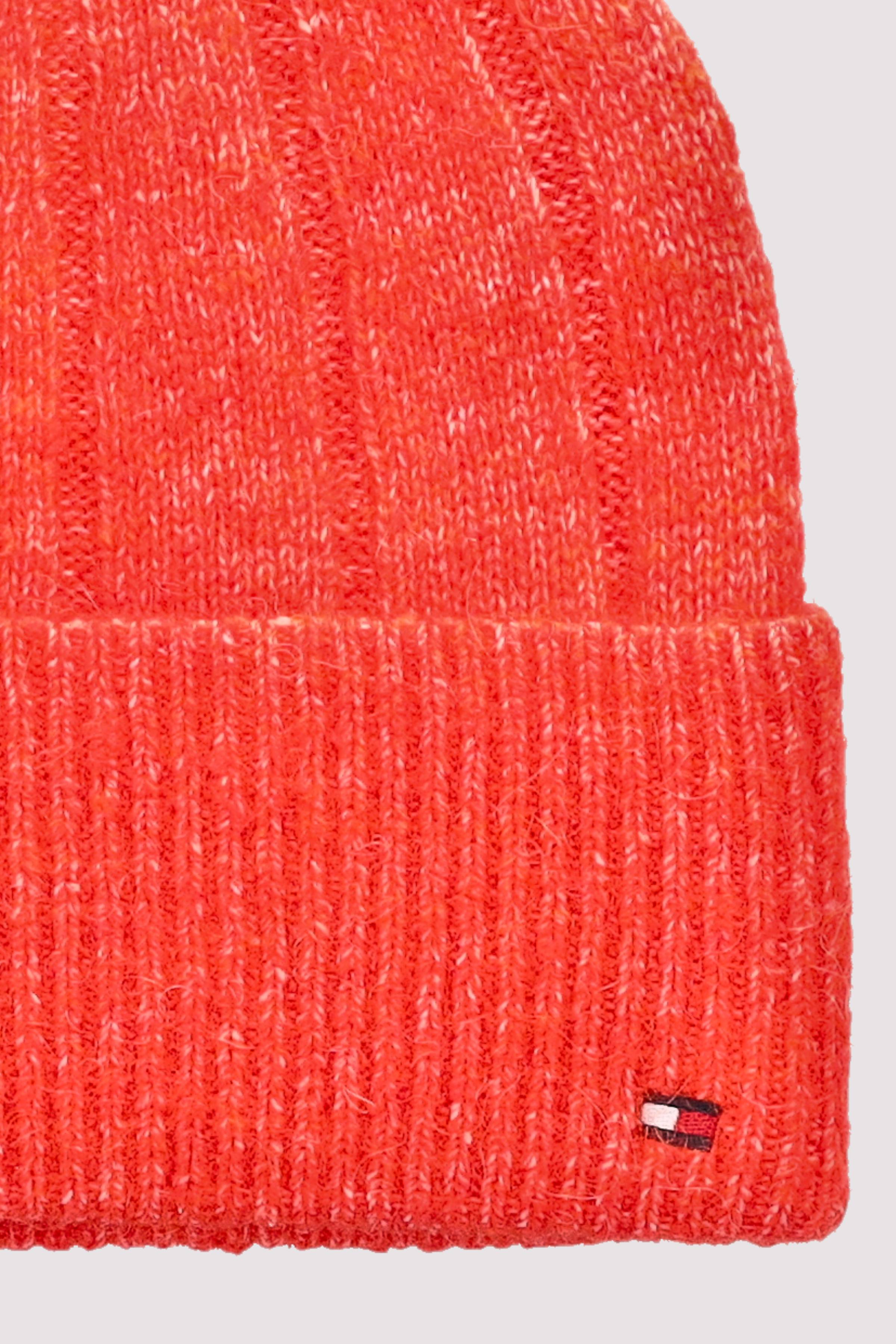 Tommy Hilfiger - TH FLAG FLUFFY BEANIE Tommy Hilfiger - TH FLAG FLUFFY BEANIE