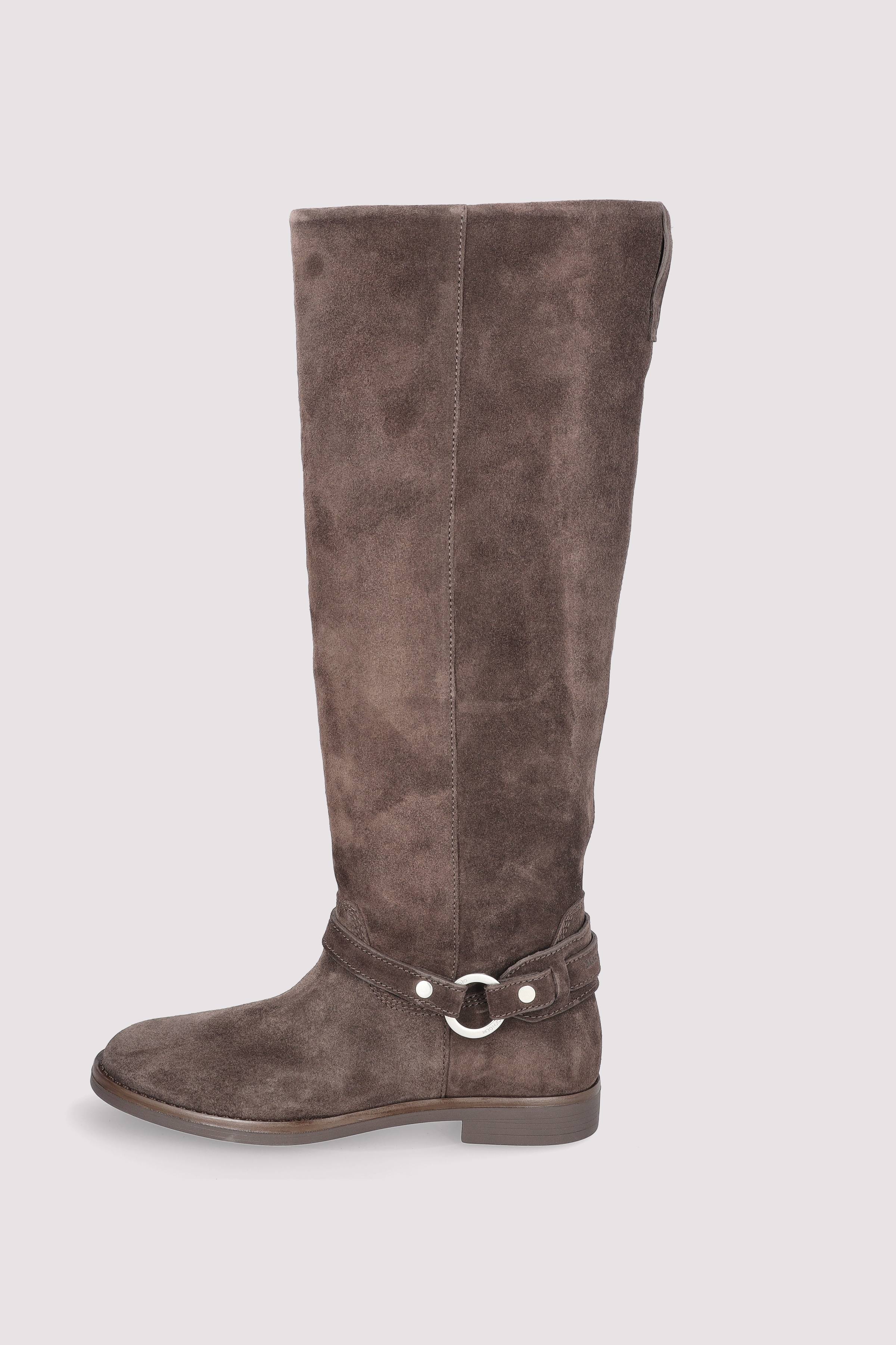 Marc O'Polo Damen Slipper Burnt Coffee