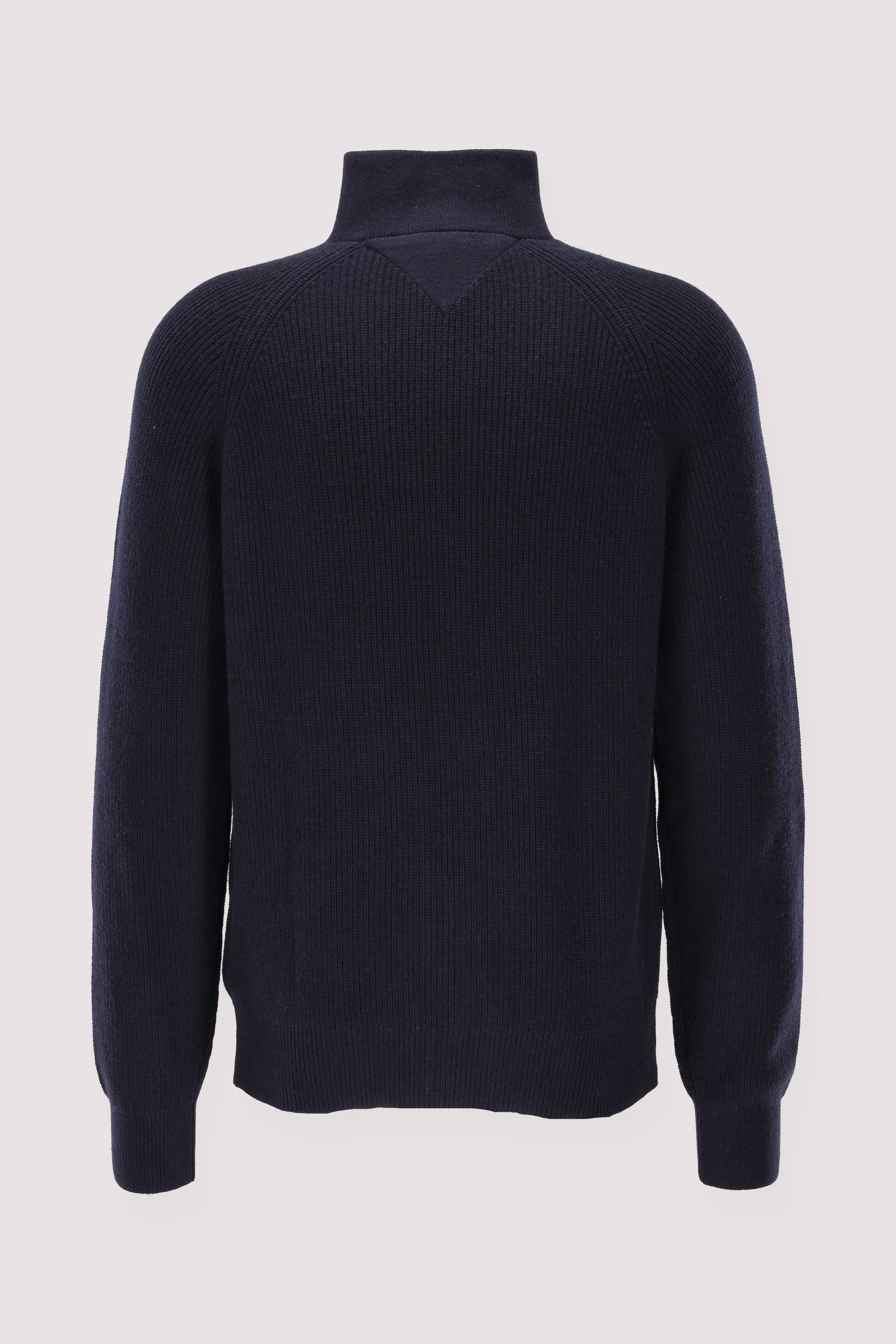 Tommy Hilfiger Half-Zip Pullover blau