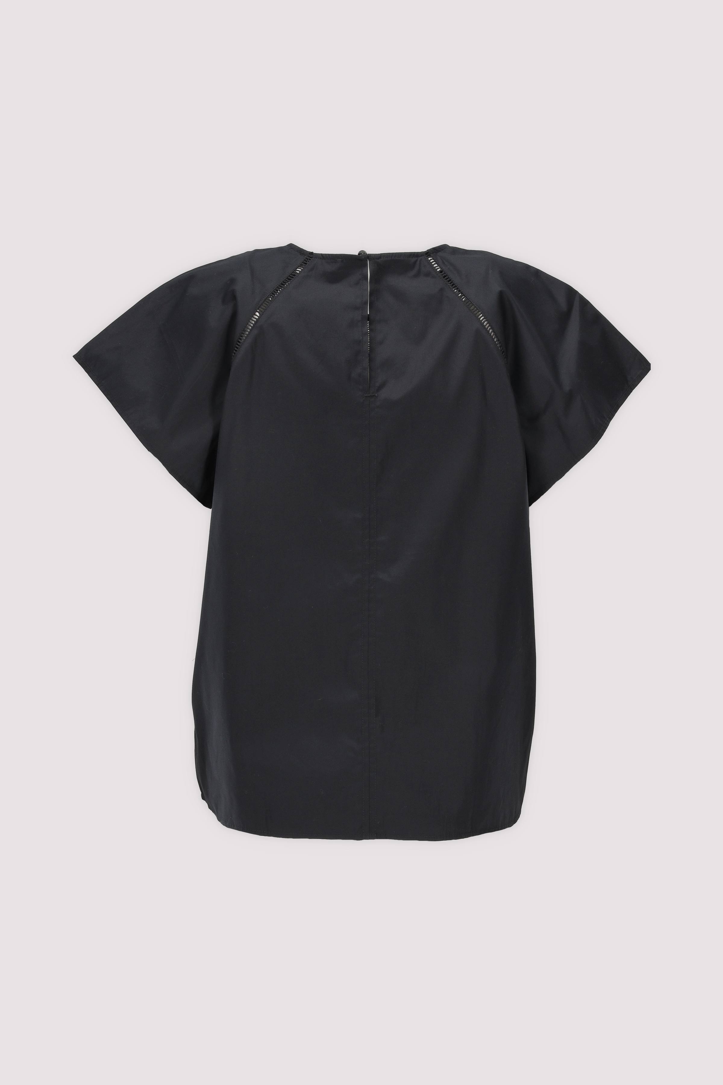 Marc O'Polo Bluse aus Baumwolle, schwarz