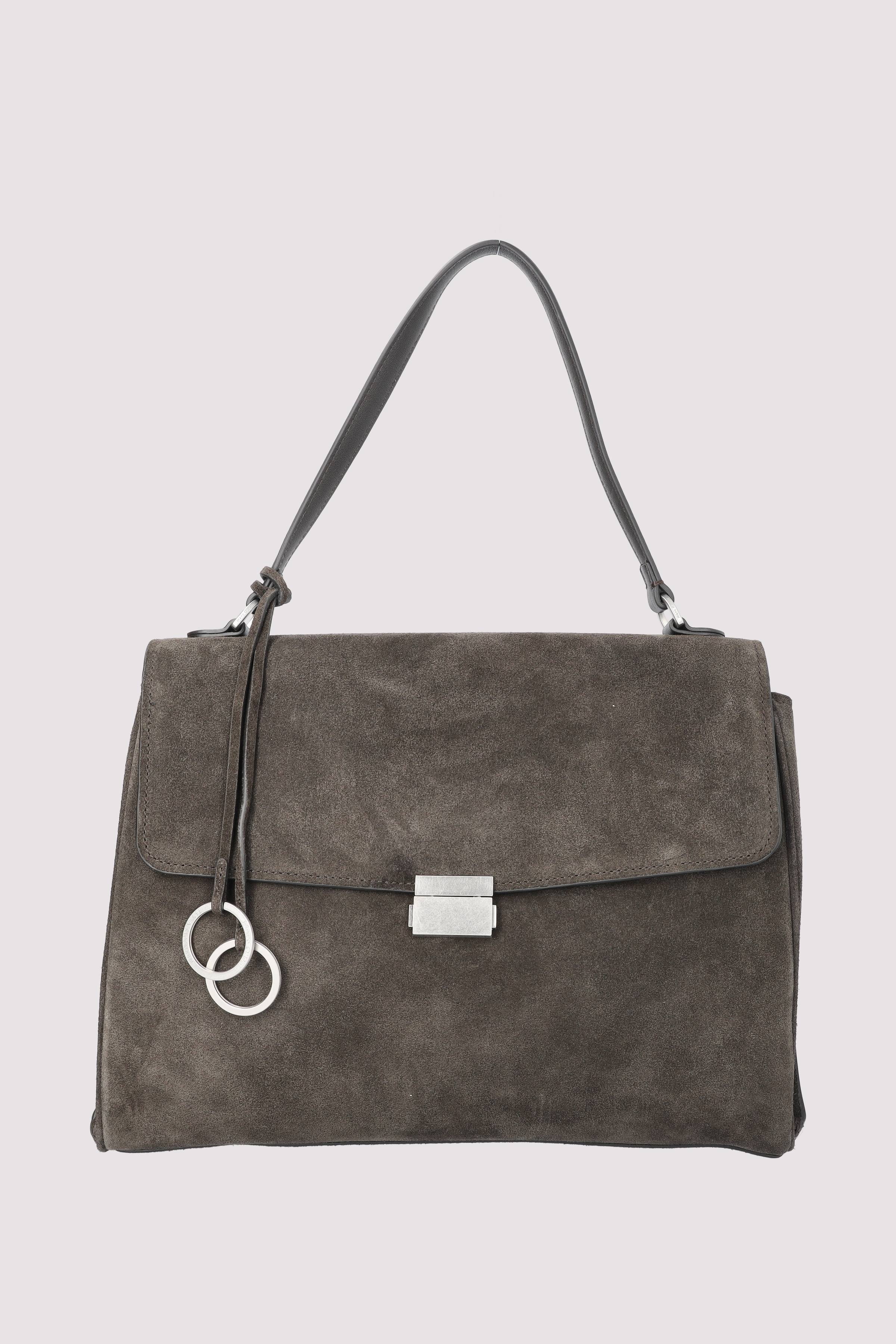 Marc O'Polo Leder Handtasche braun