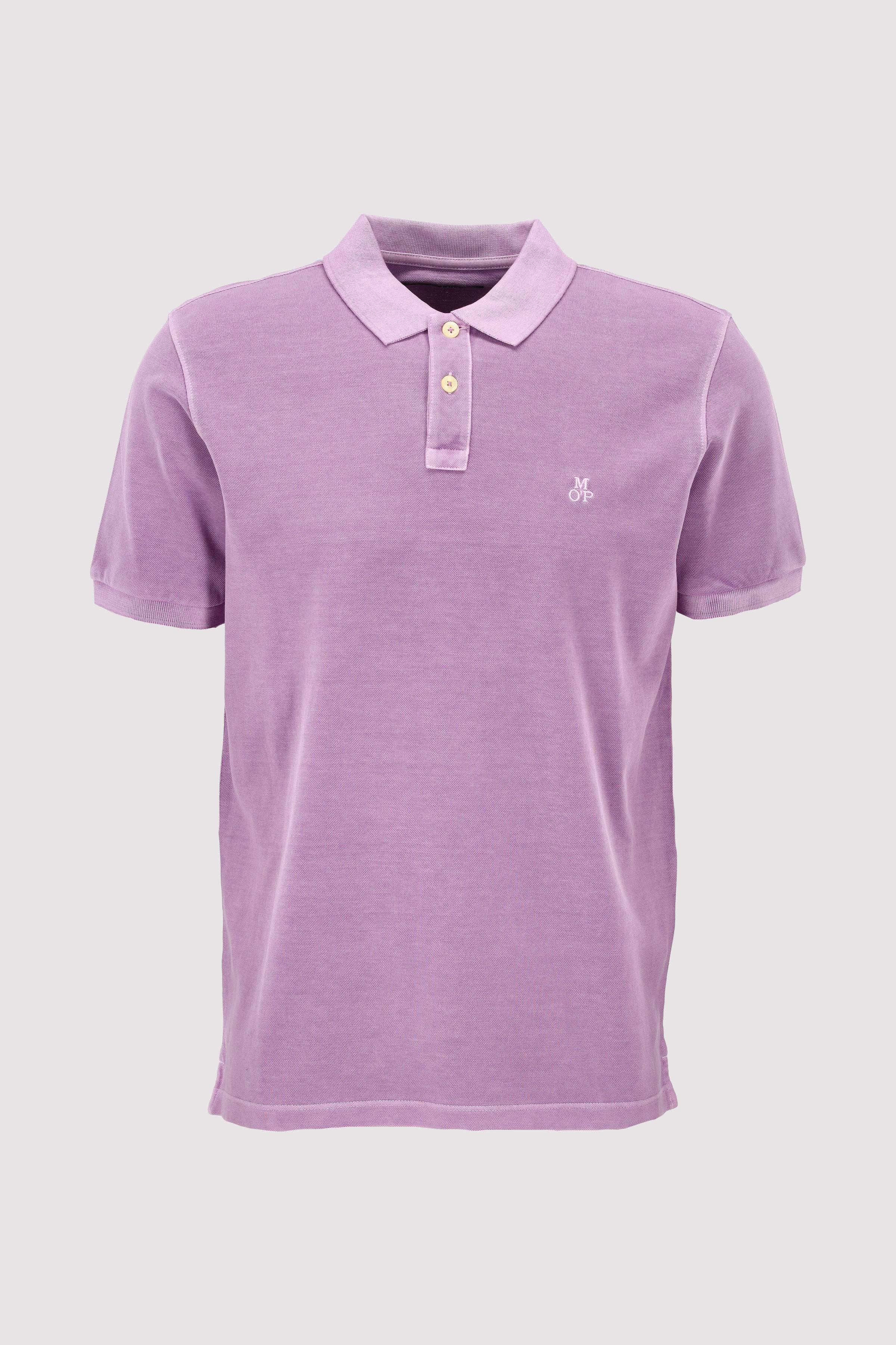 Polo, short sleeve, rib detail