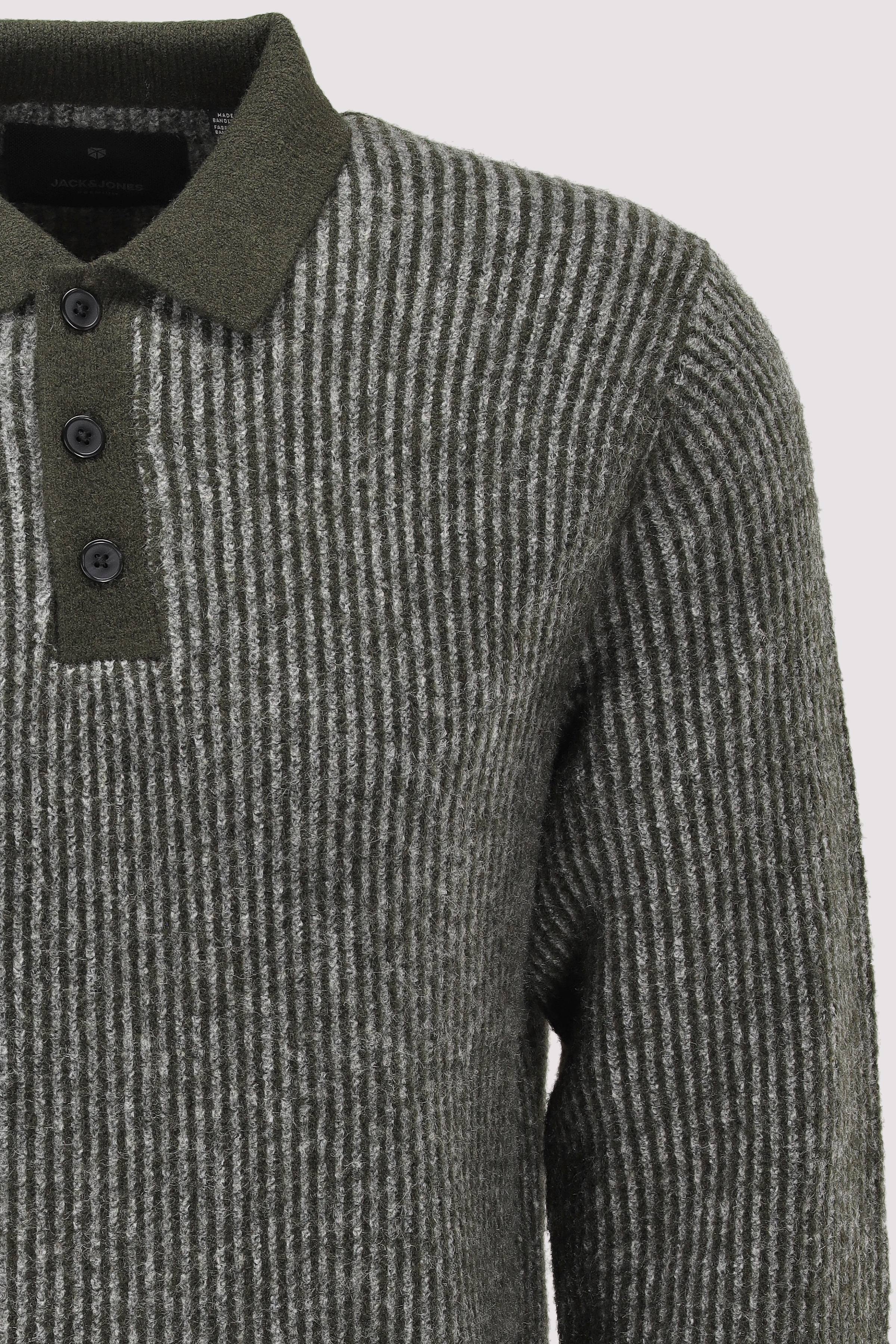 Jack and Jones - Jack and Jones Rundhalspullover kariert