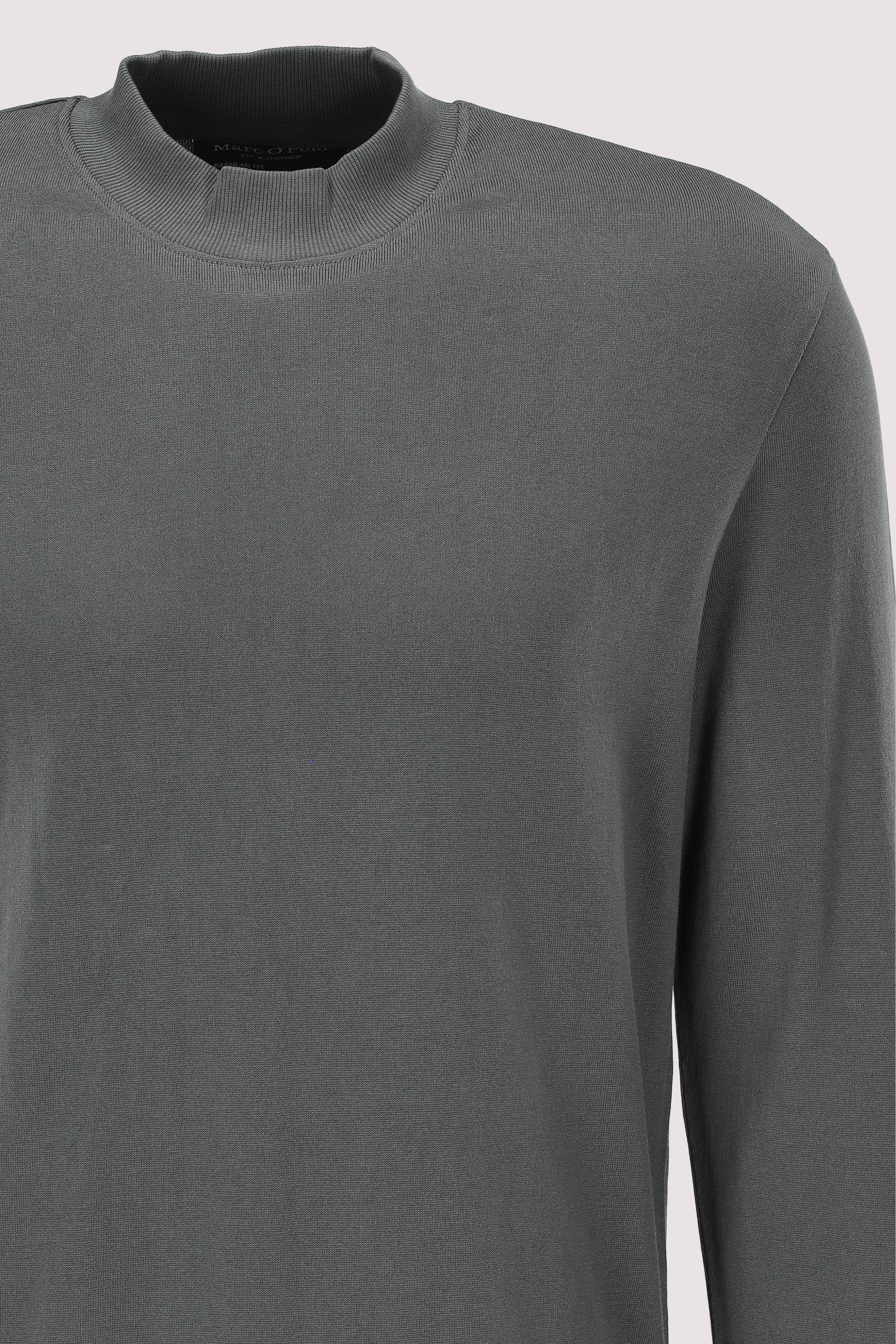 Marc O´Polo International - T-shirt, long sleeve, Mock nec