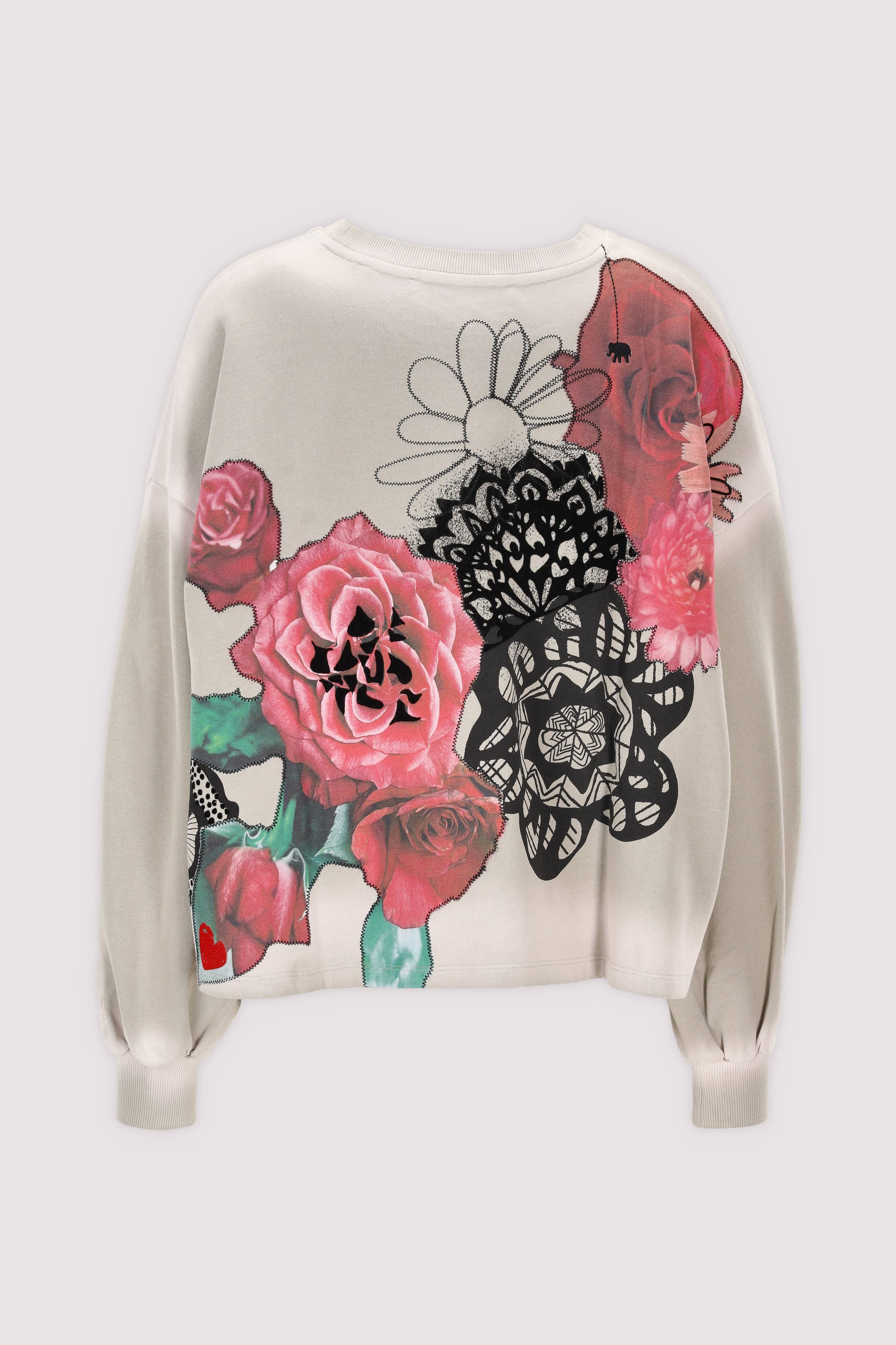 Love Joy Victory Sweatshirt in Grau