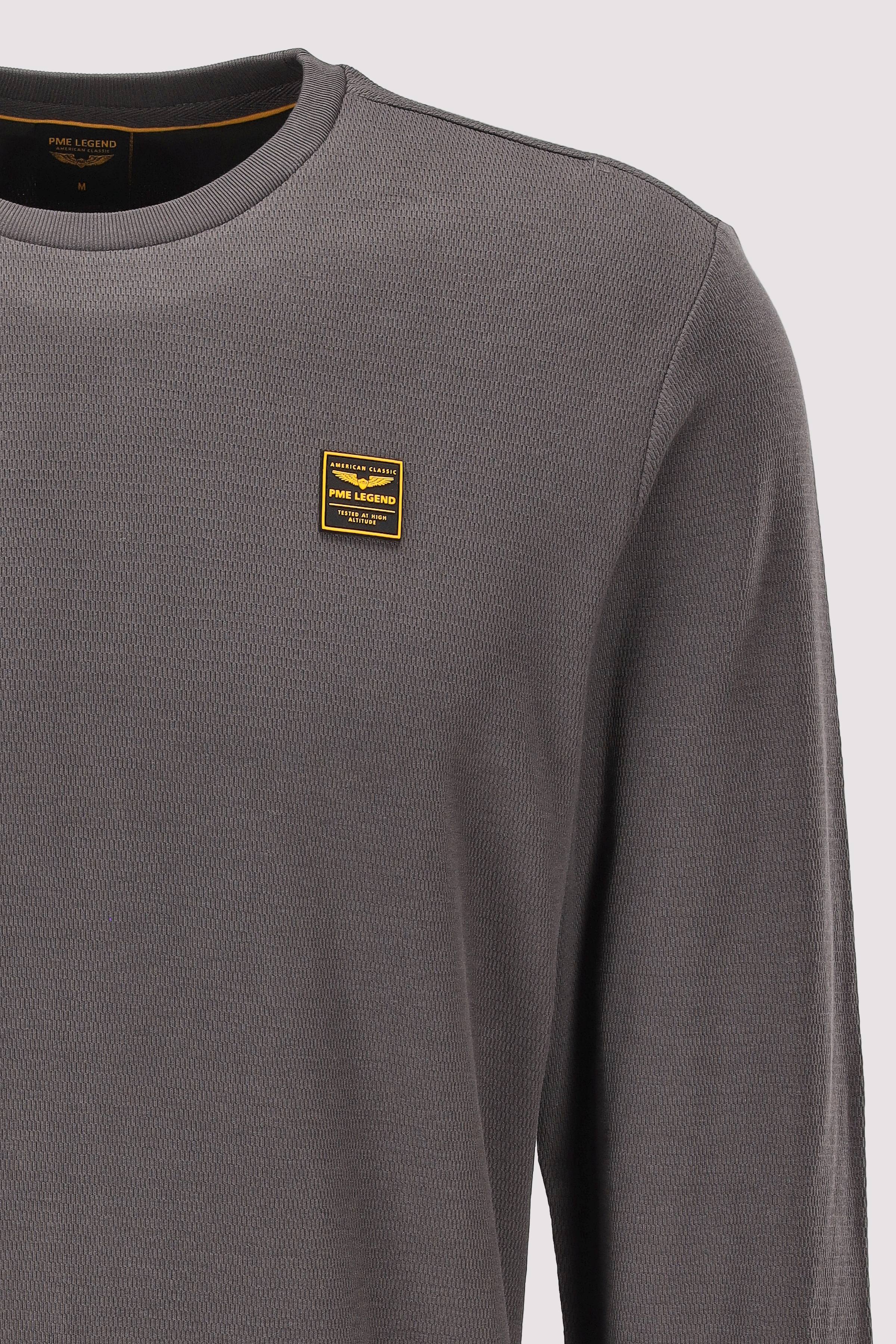 PME Legend - Long sleeve r-neck mesh interl