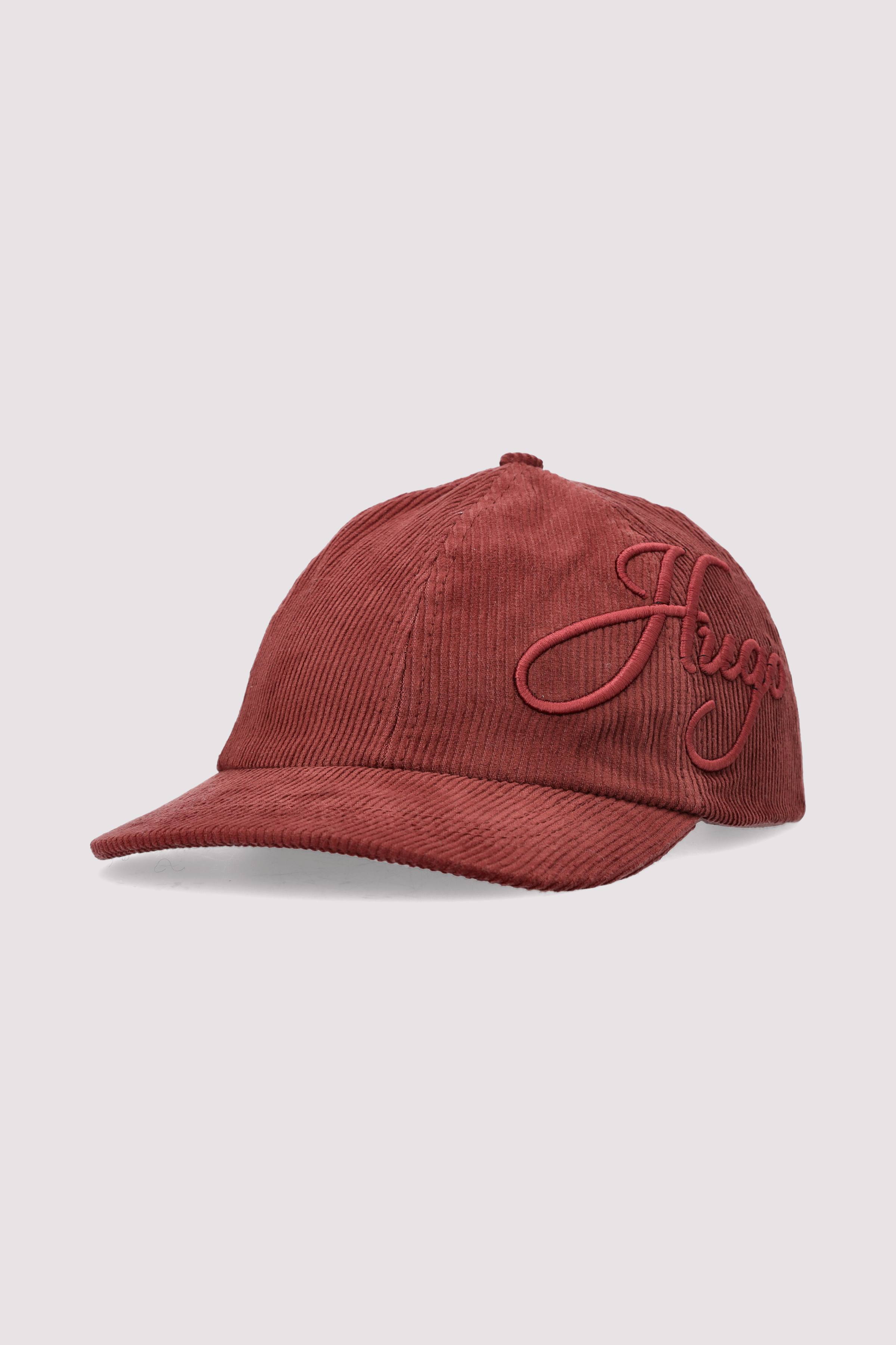 HUGO Cap braun mit Logo