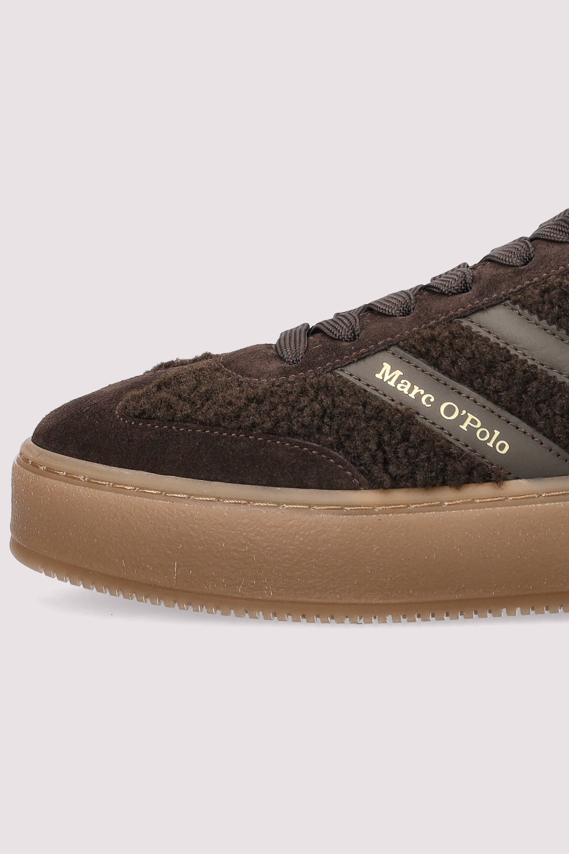 Marc O'Polo Damen-Slipper Burnt Coffee