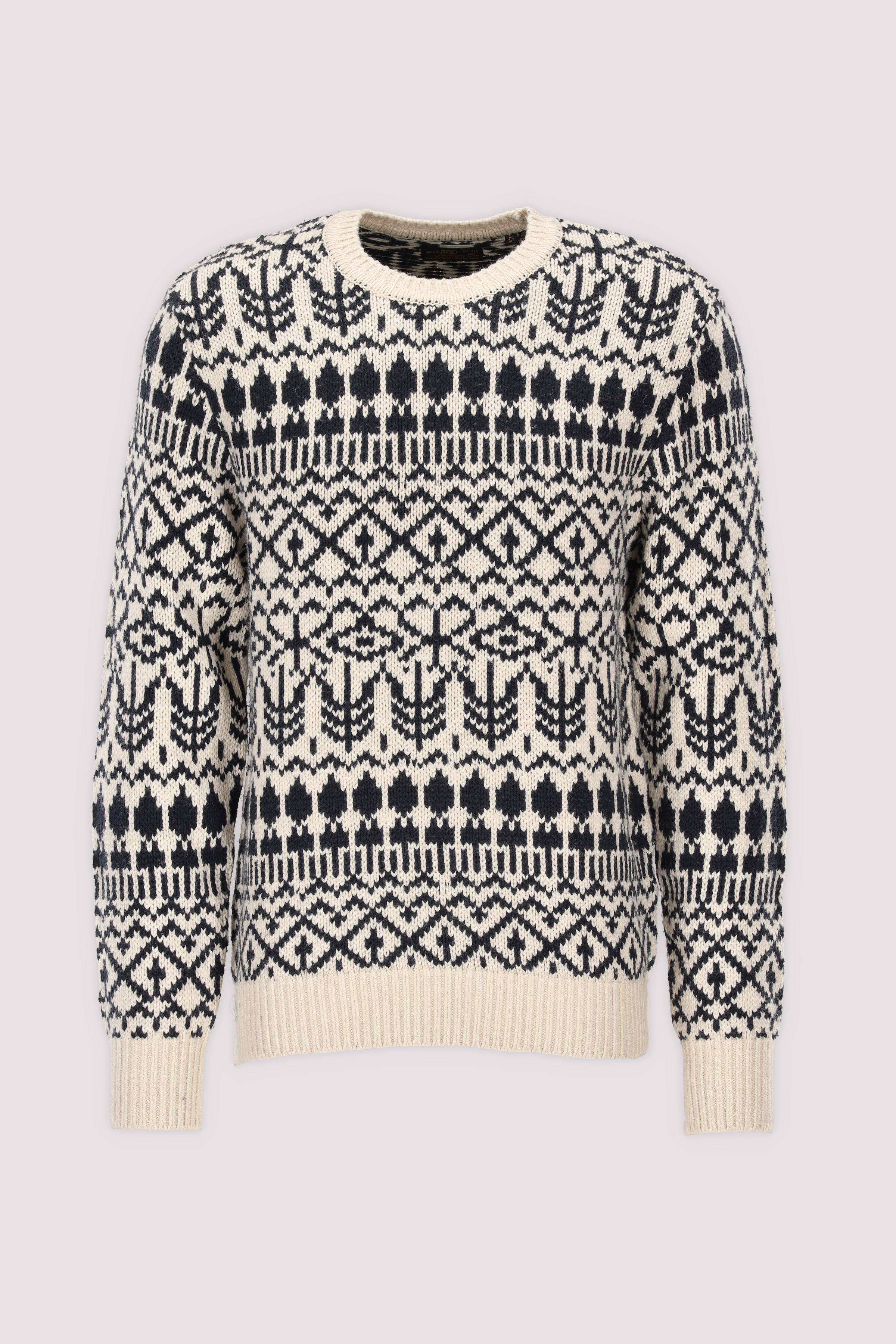 Jack & Jones Rundhalspullover Parchment