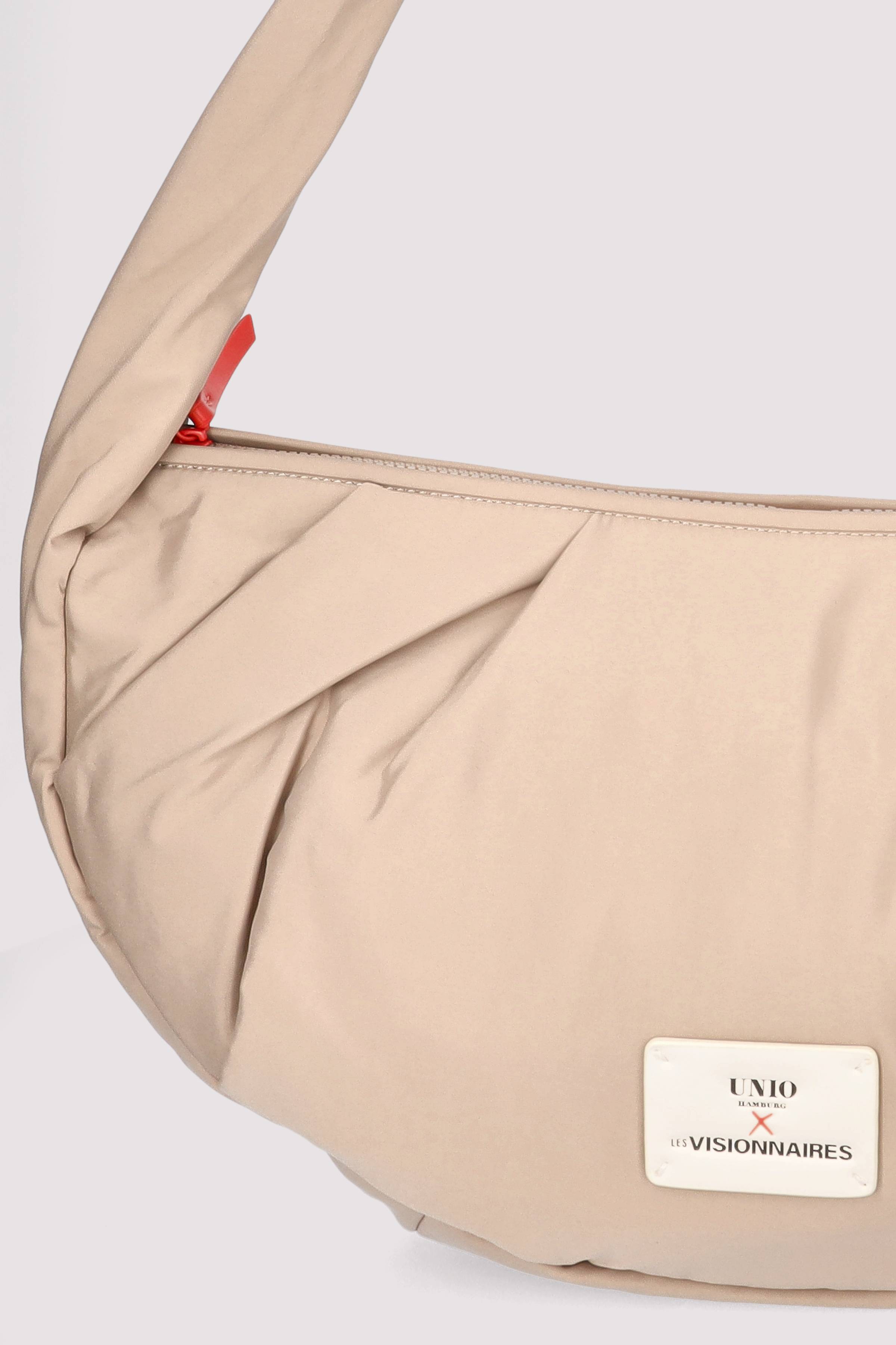 Beige Crossbody Bag von Les Visionnaires