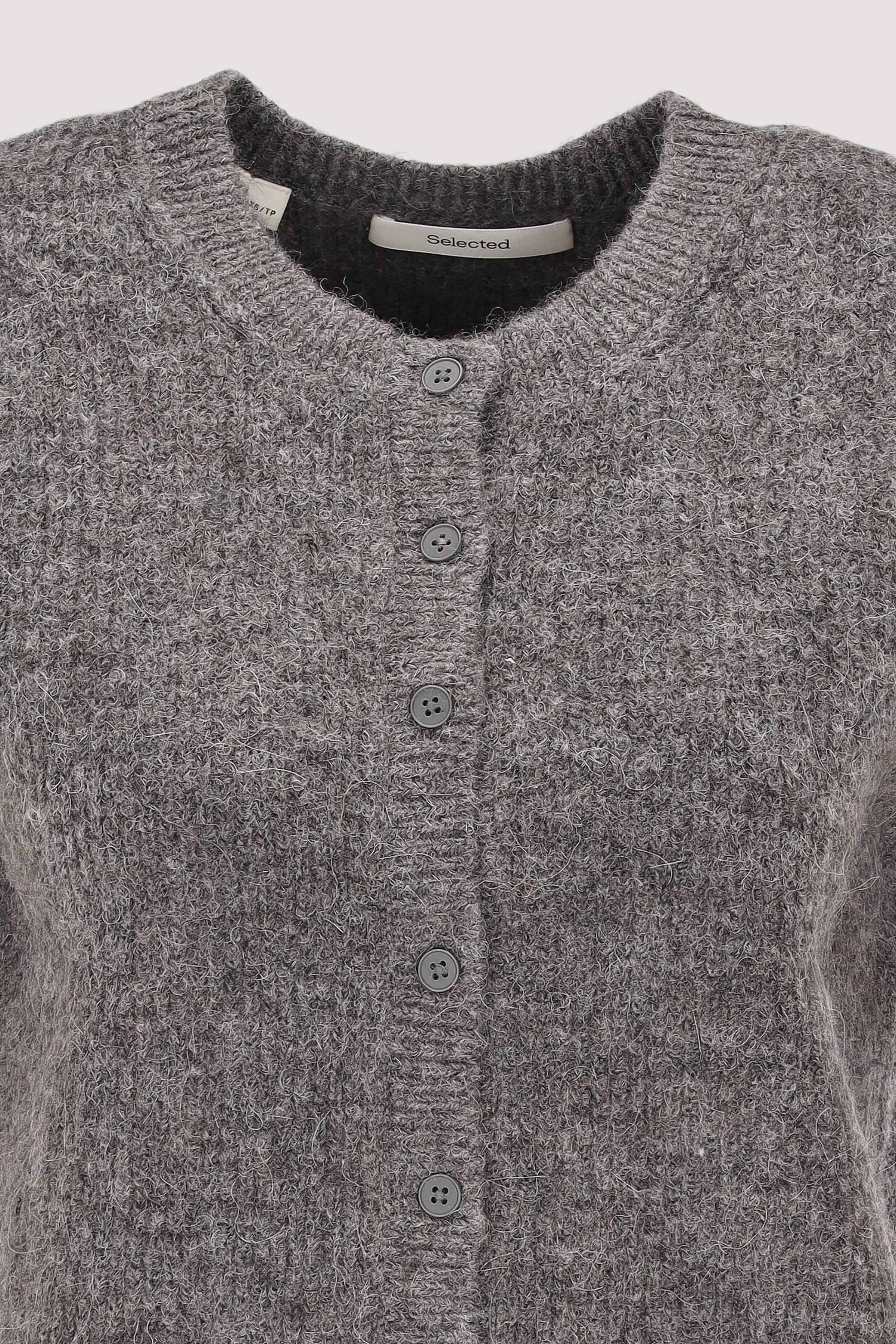 Selected - SLFLULU SL BUTTON O-NECK VEST 