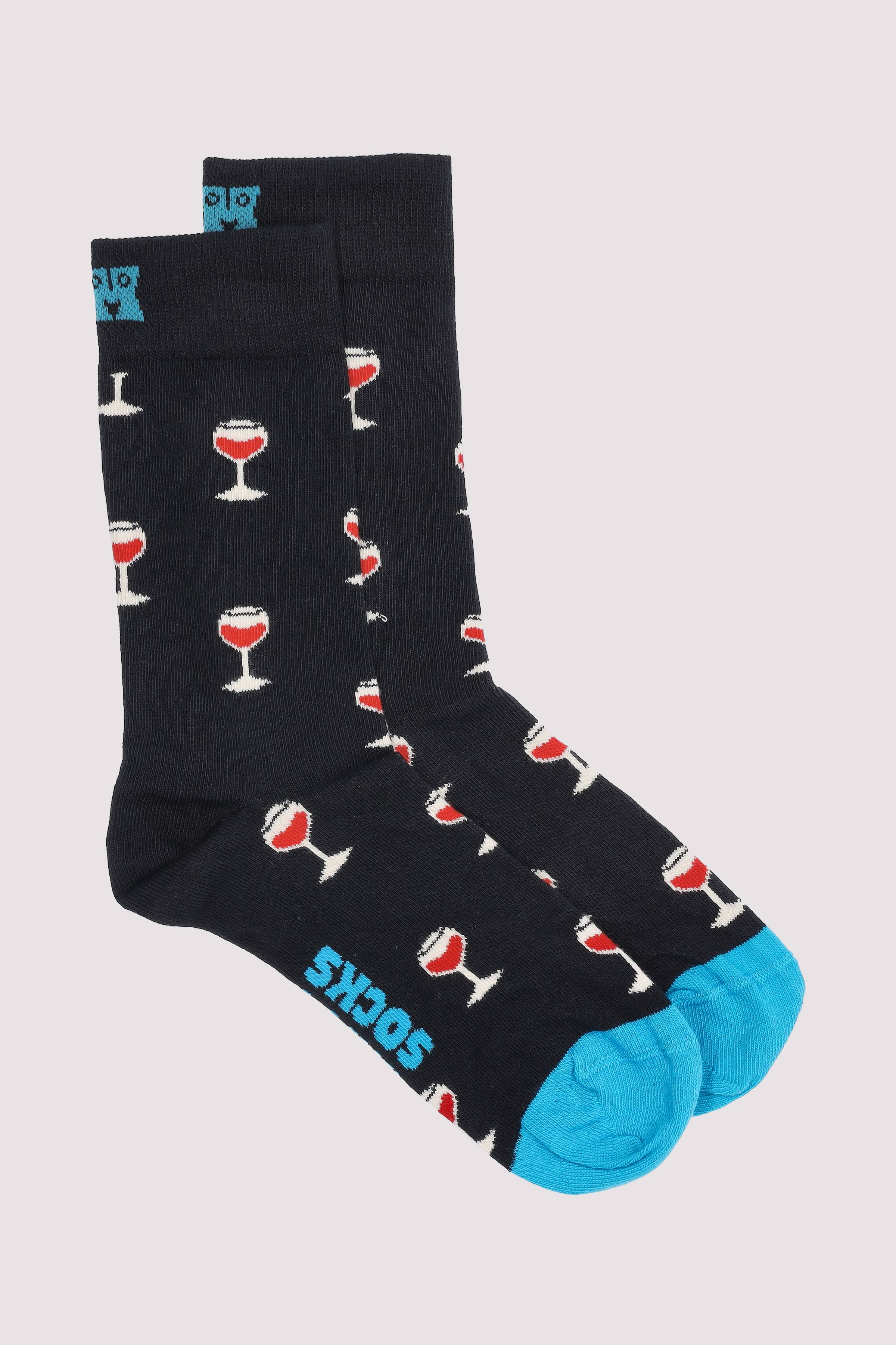 Happy Socks blaue Baumwollsocken