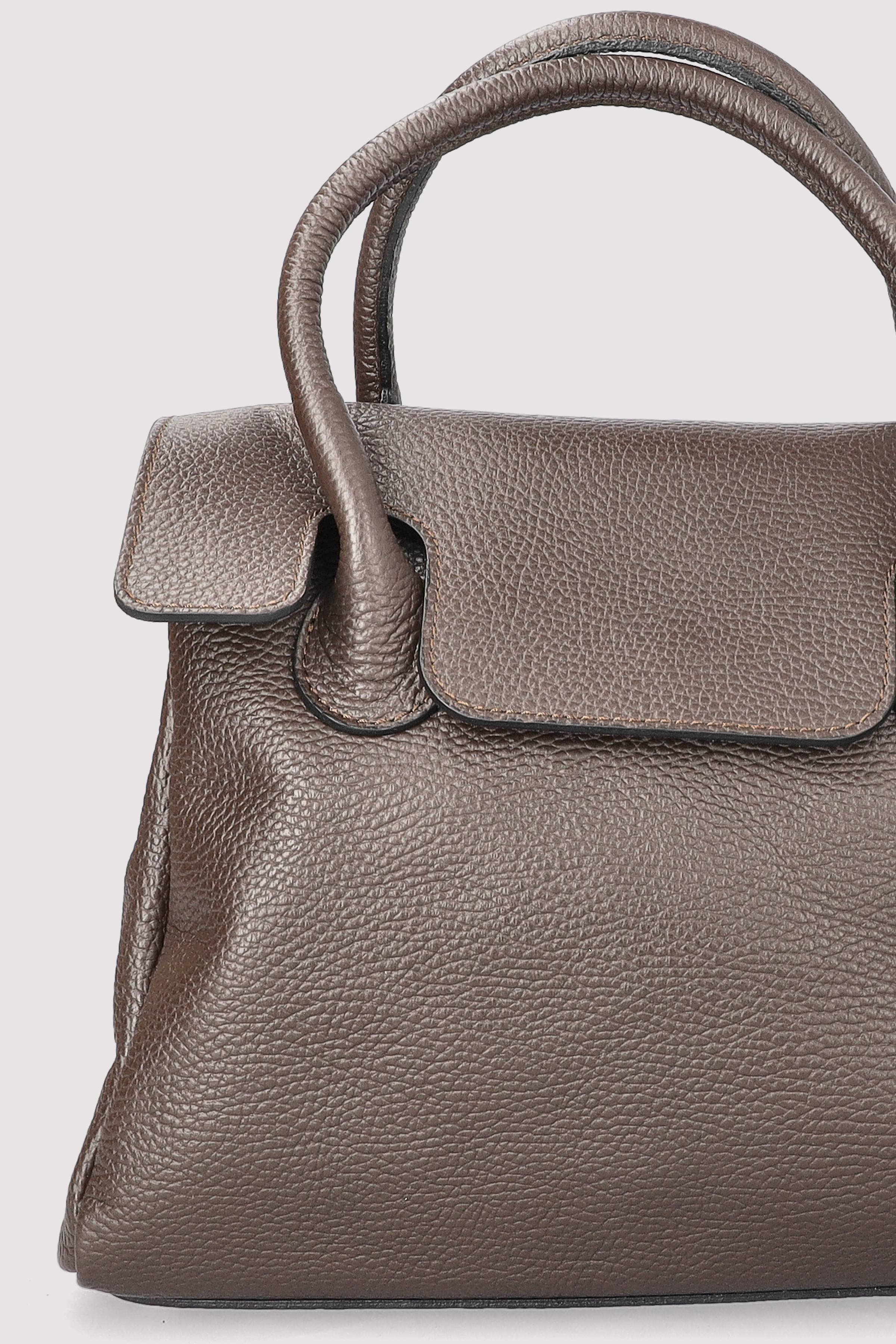 Marlon Bags - elegante braune Handtasche Marlon Bags