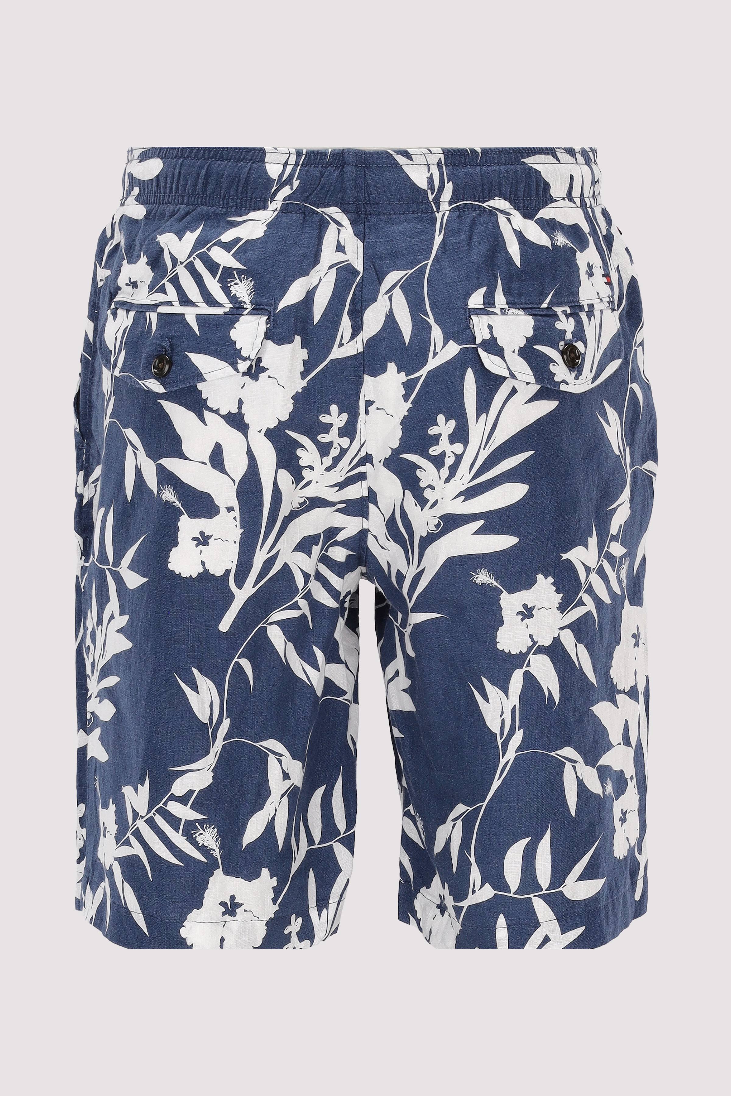 Tommy Hilfiger - HARLEM PO LINEN PRINT SHORT Tommy Hilfiger - HARLEM PO LINEN PRINT SHORT