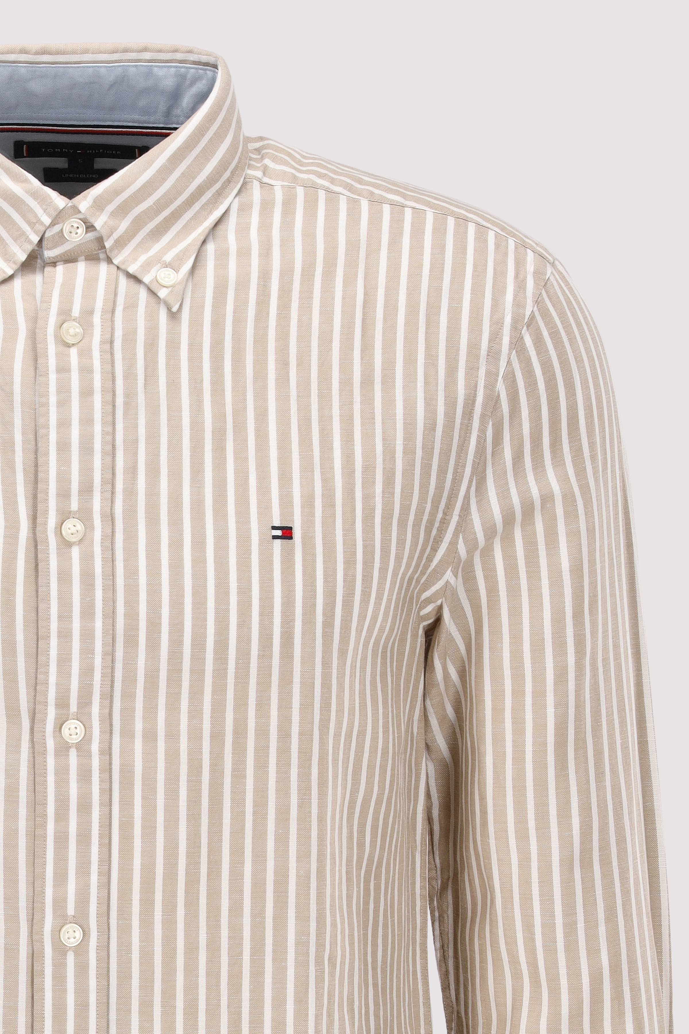 Tommy Hilfiger - LINEN BLEND BOLD STRIPE Tommy Hilfiger - LINEN BLEND BOLD STRIPE