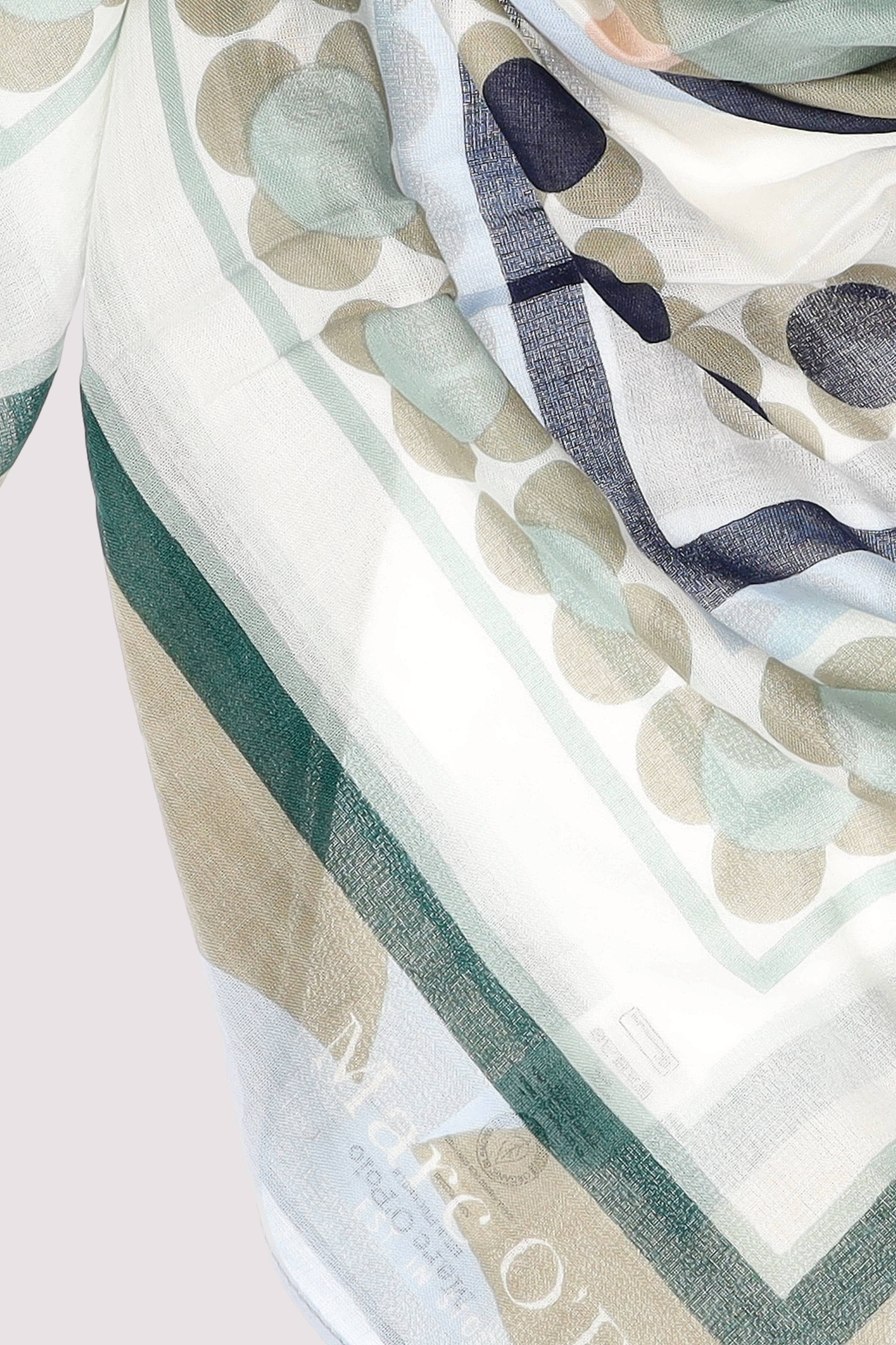 Shawl, woven, cotton-modal, va