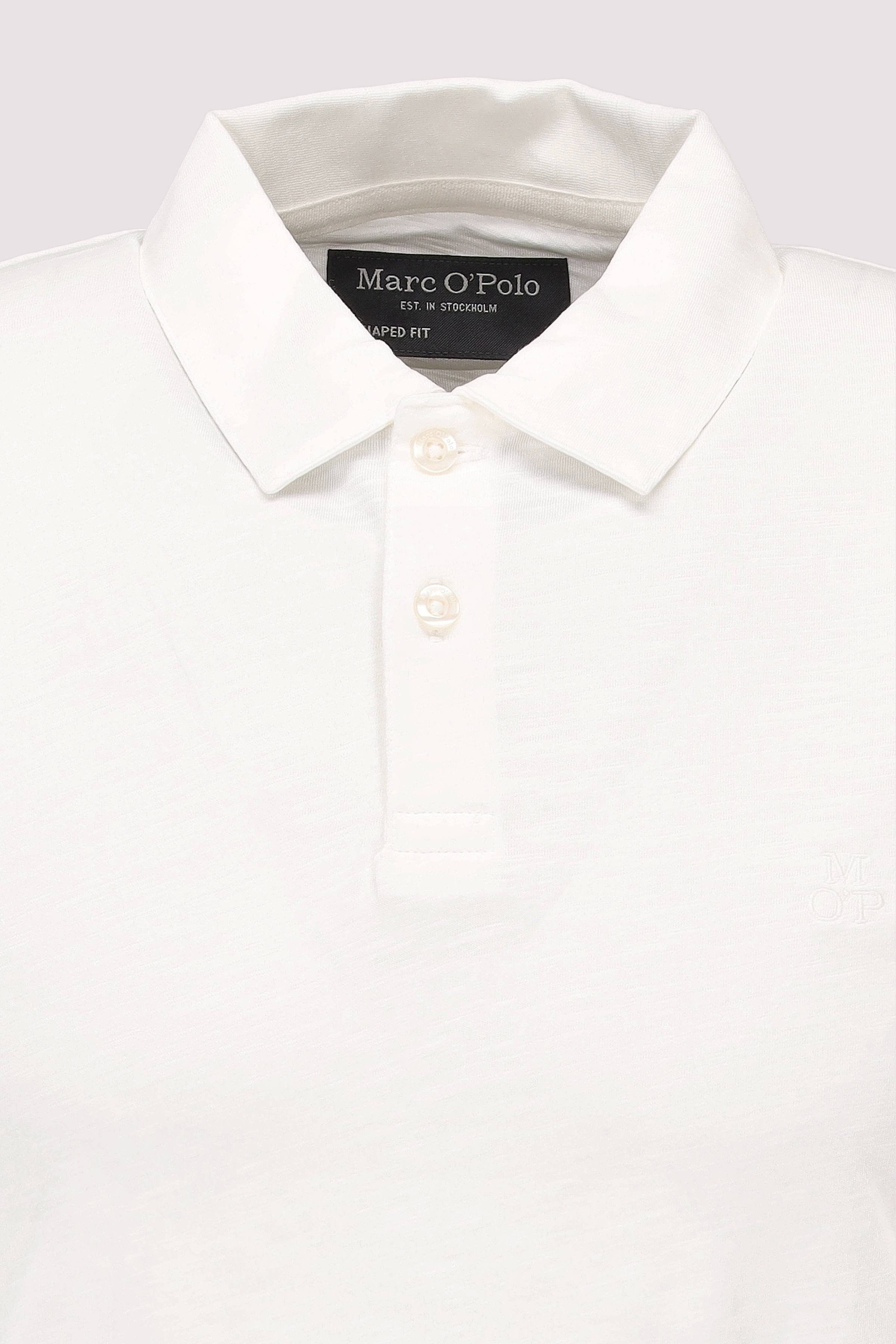 Marc O Polo Casual - Marc O'Polo Poloshirt Weiß, bequem und z