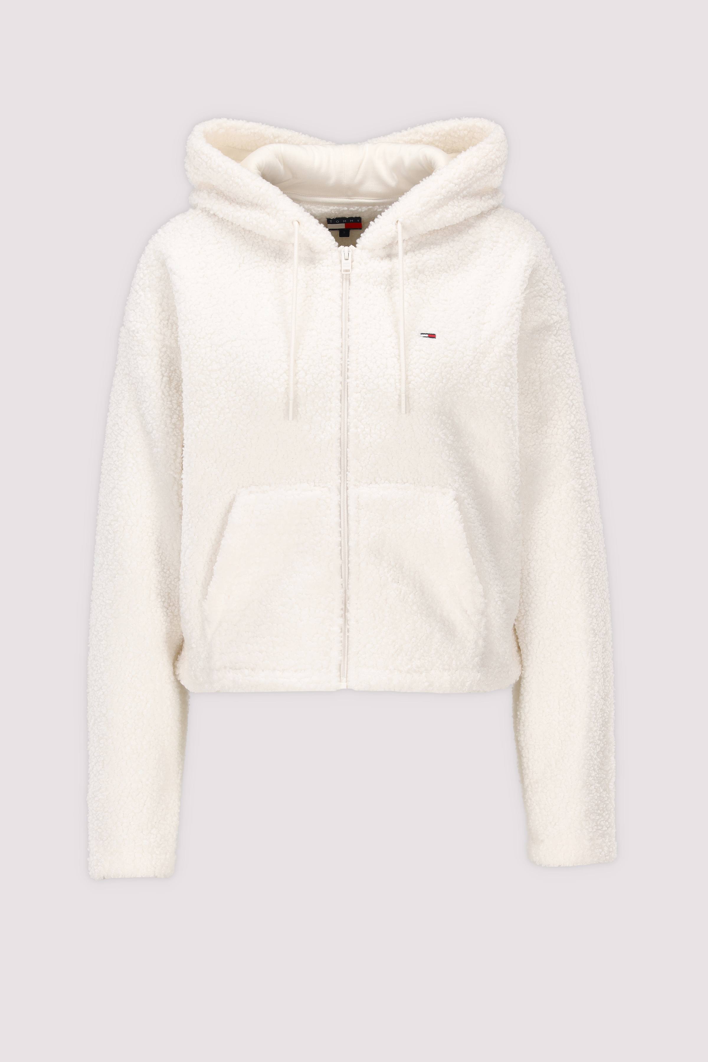 Tommy Hilfiger Damen Sweatjacke weiß
