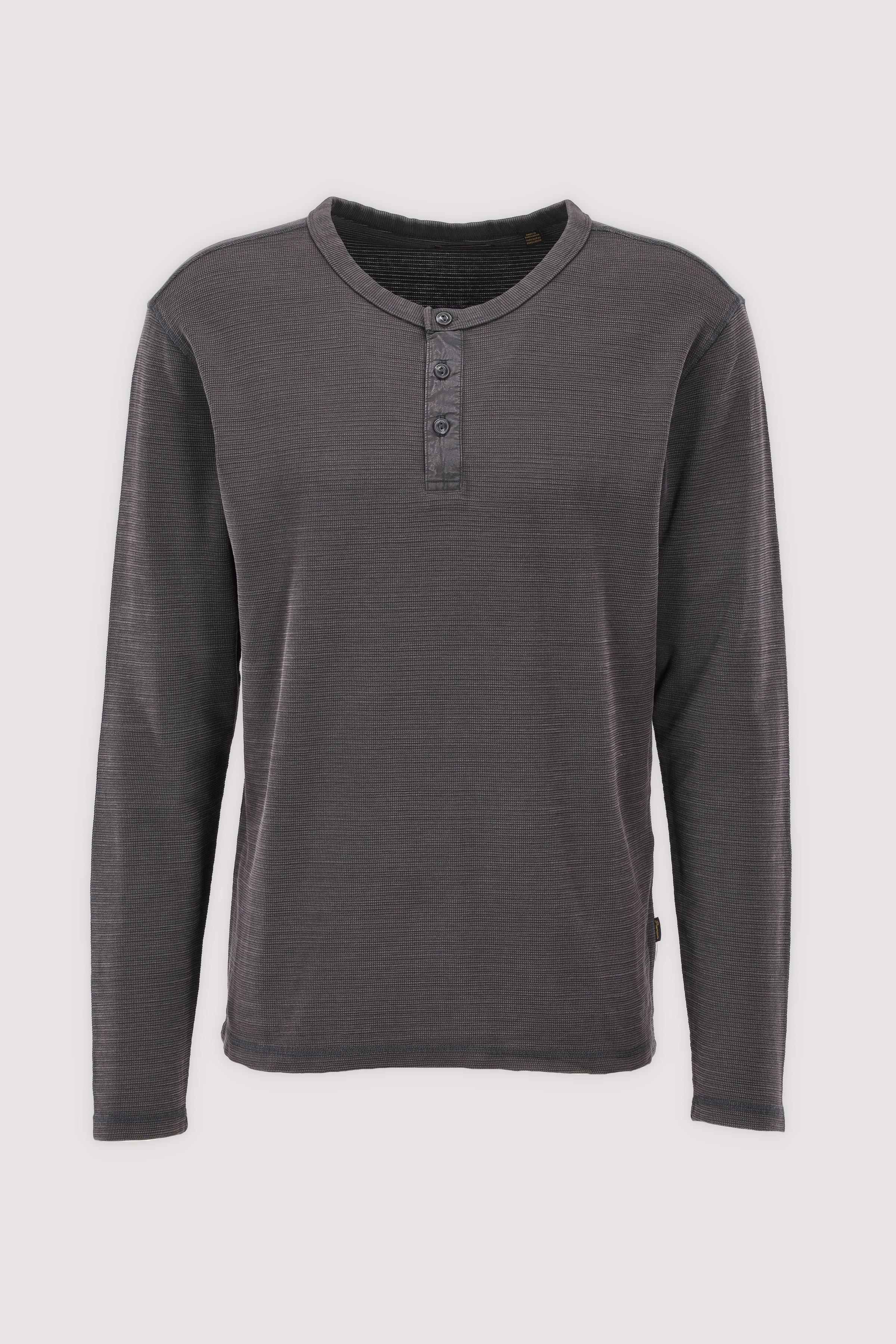 JPRBLUAARON LS HENLEY TEE
