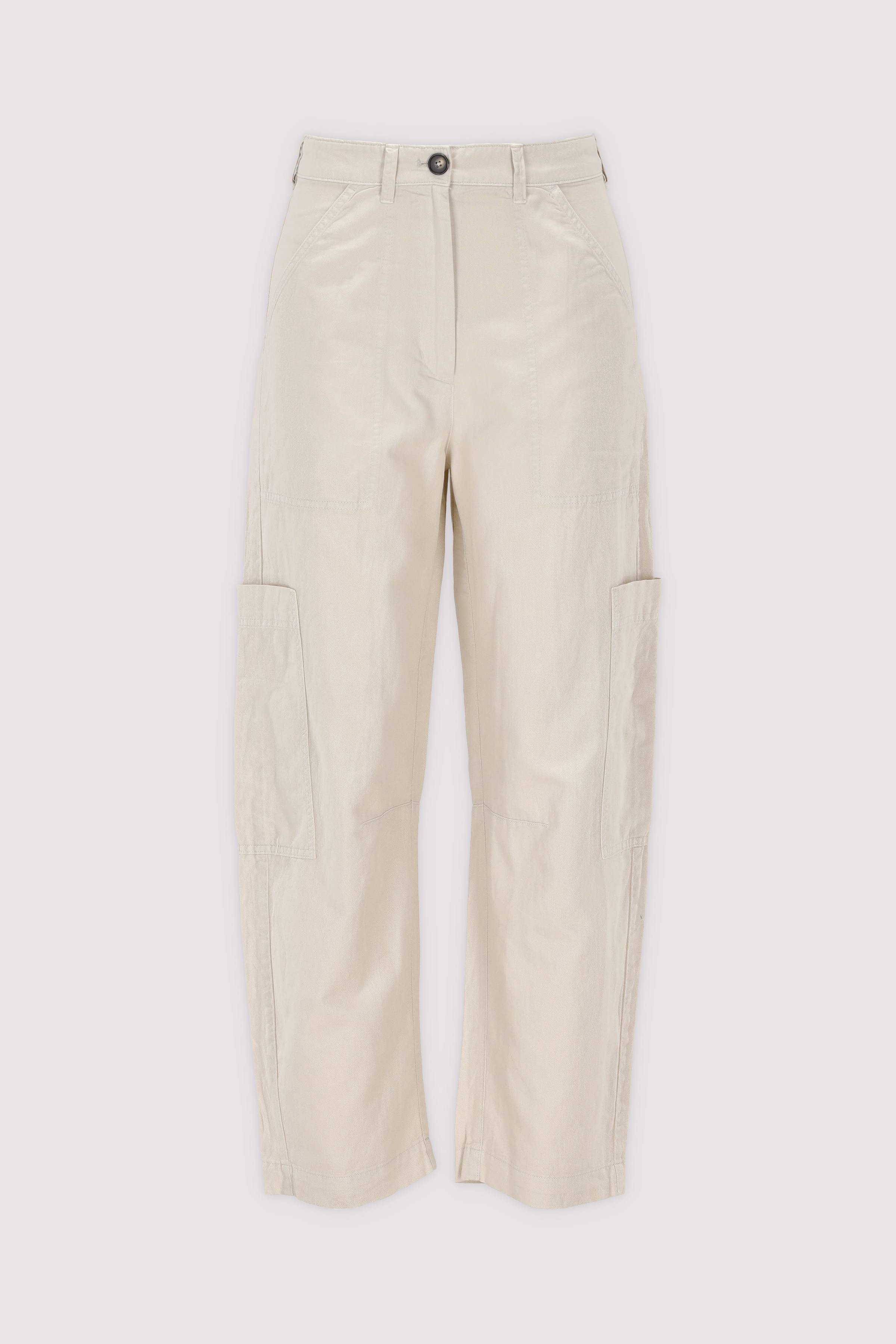 Marc O'Polo Damen O-Shape-Hose Grau