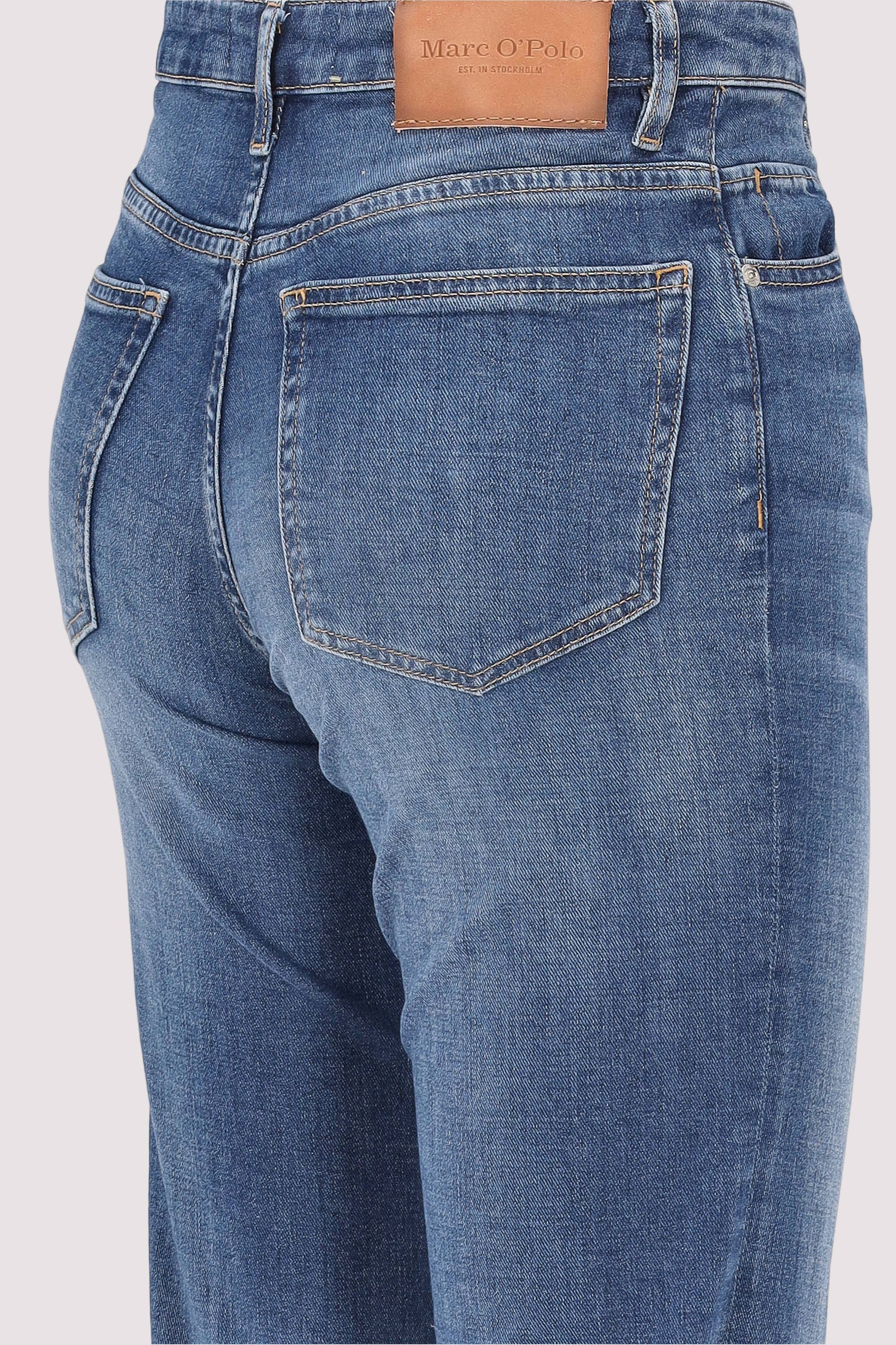 Marc O´Polo International - Denim trouser, high waist, str Marc O´Polo International - Denim trouser, high waist, str
