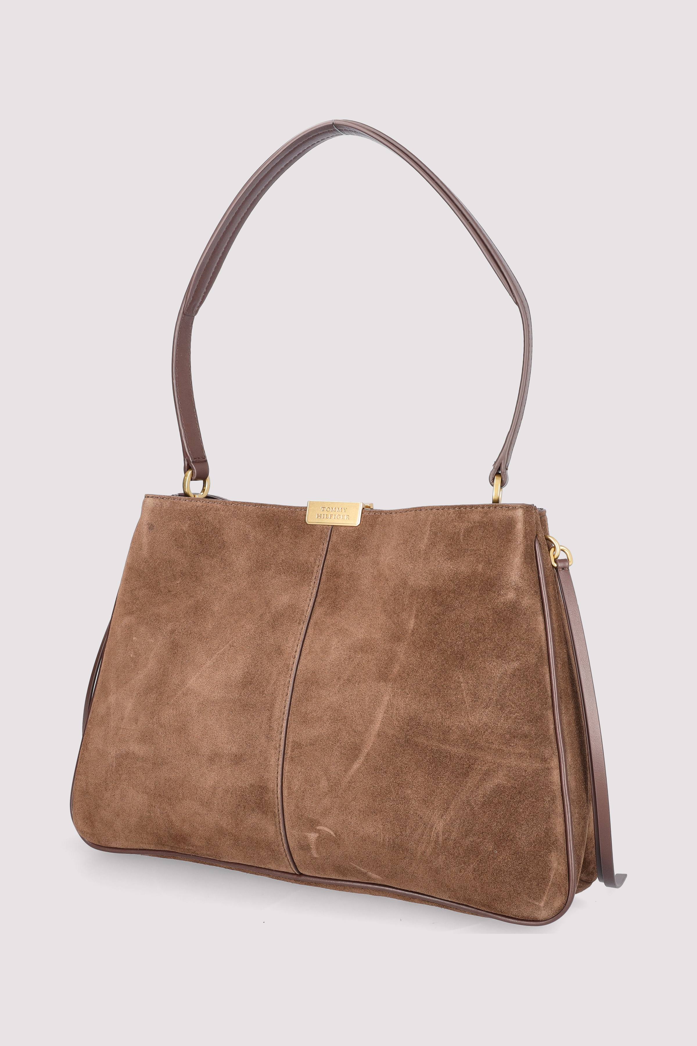 Tommy Hilfiger - CASUAL LEATHER SHOULDER BAG SU