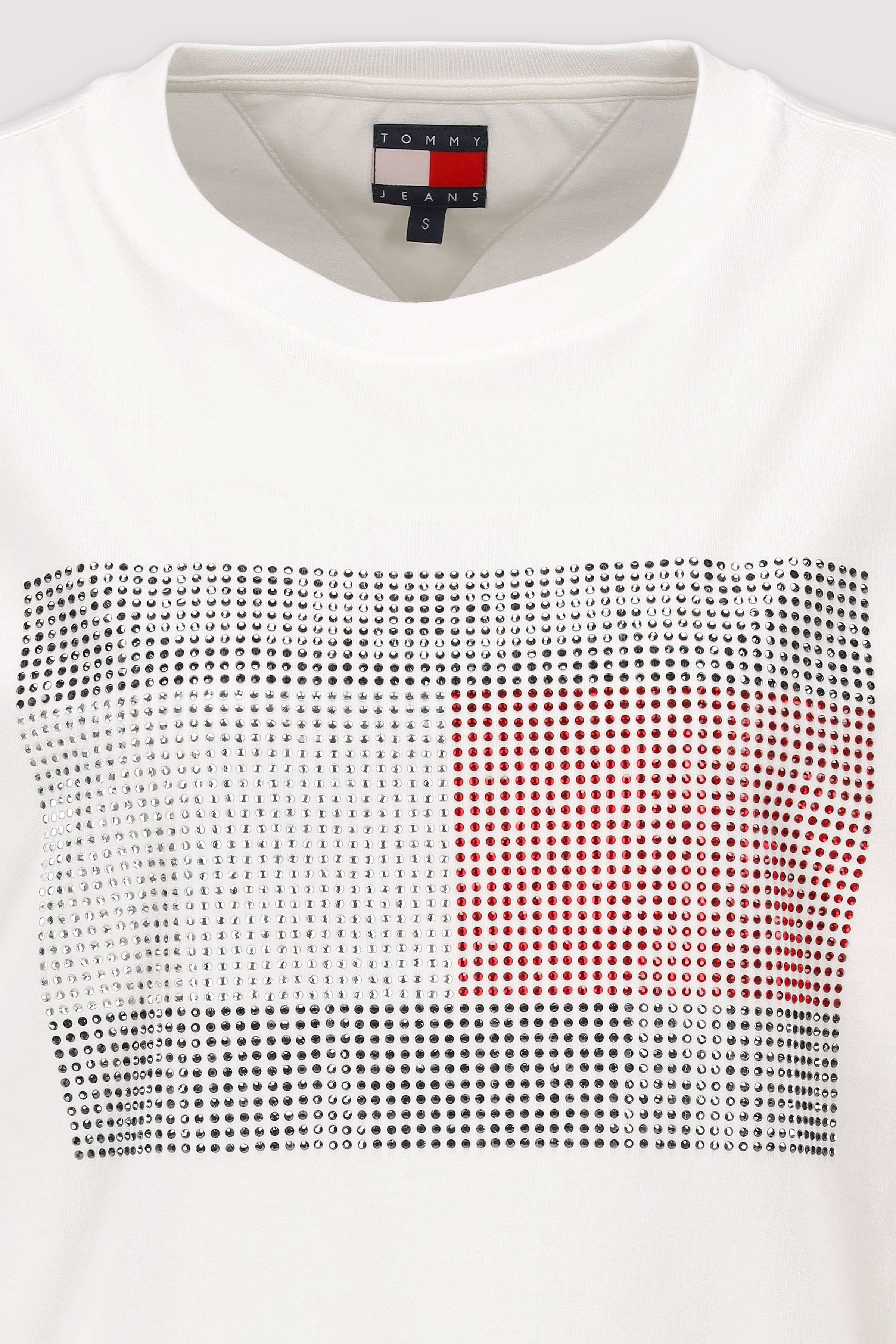 Tommy Hilfiger - Tommy Hilfiger Damen T‑Shirt weiß