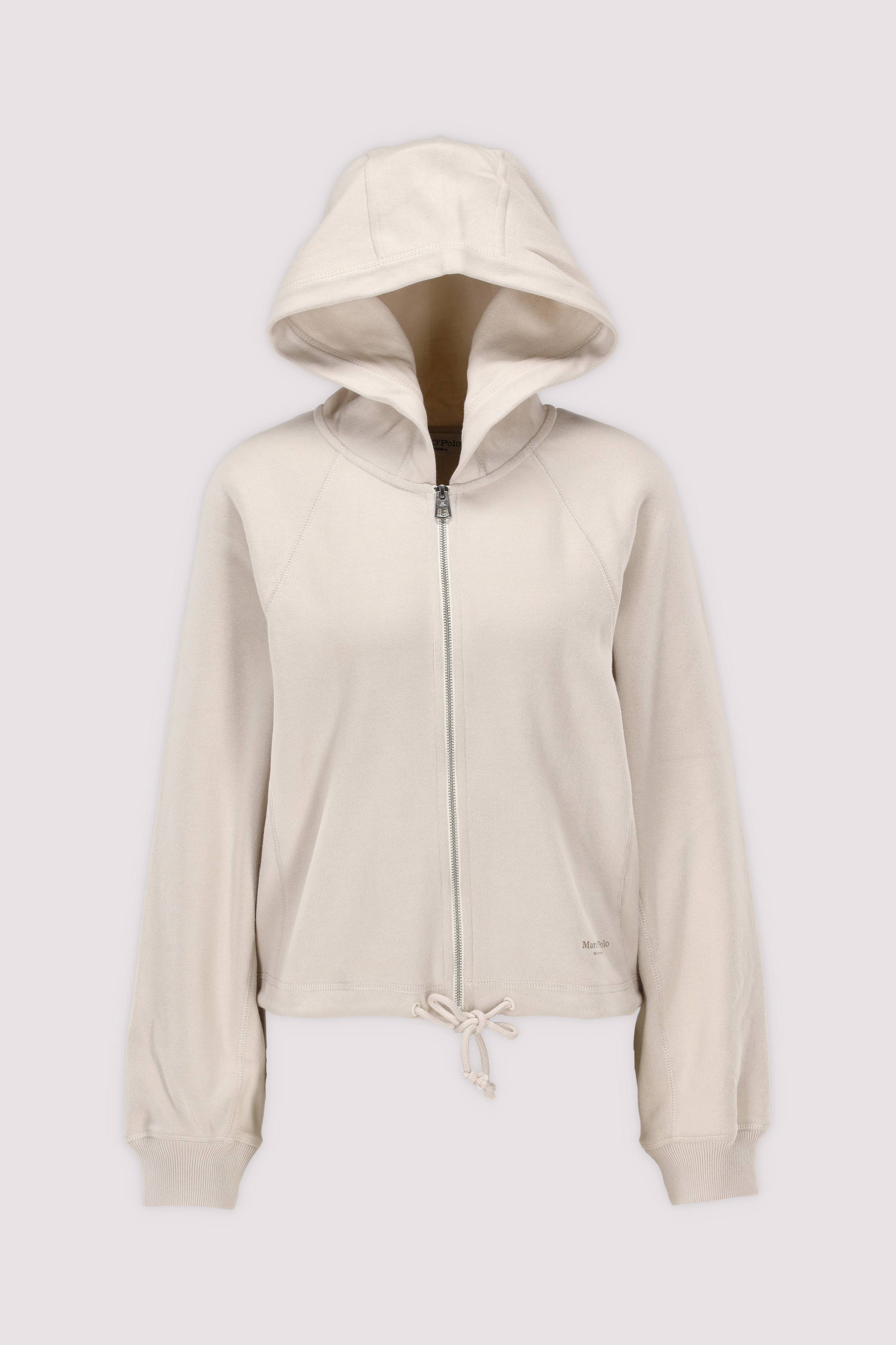 Marc O Polo Casual - Marc O'Polo Damen-Sweatjacke Grey silk