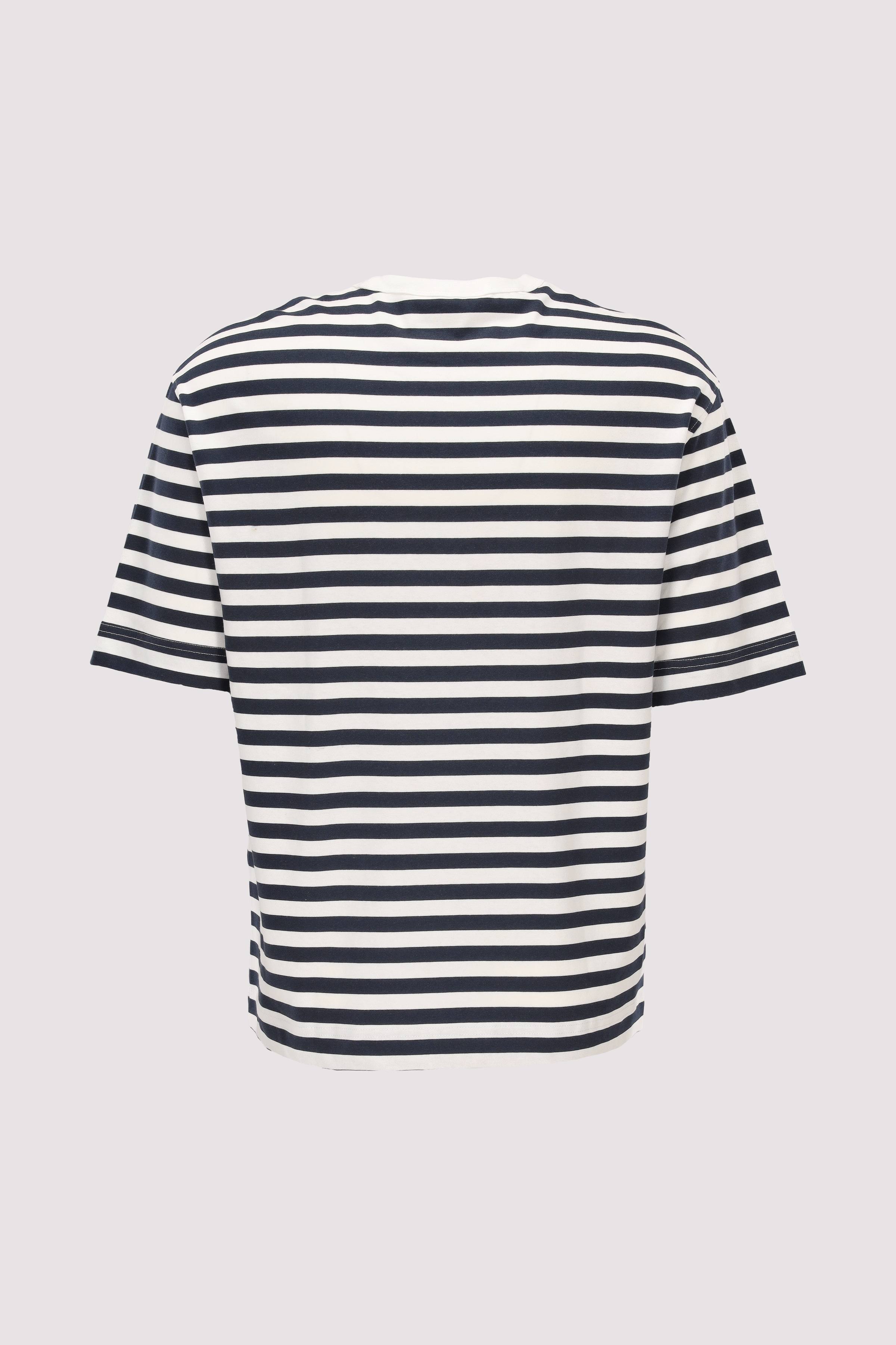 SLHRELAXDAN SS STRIPE TEE