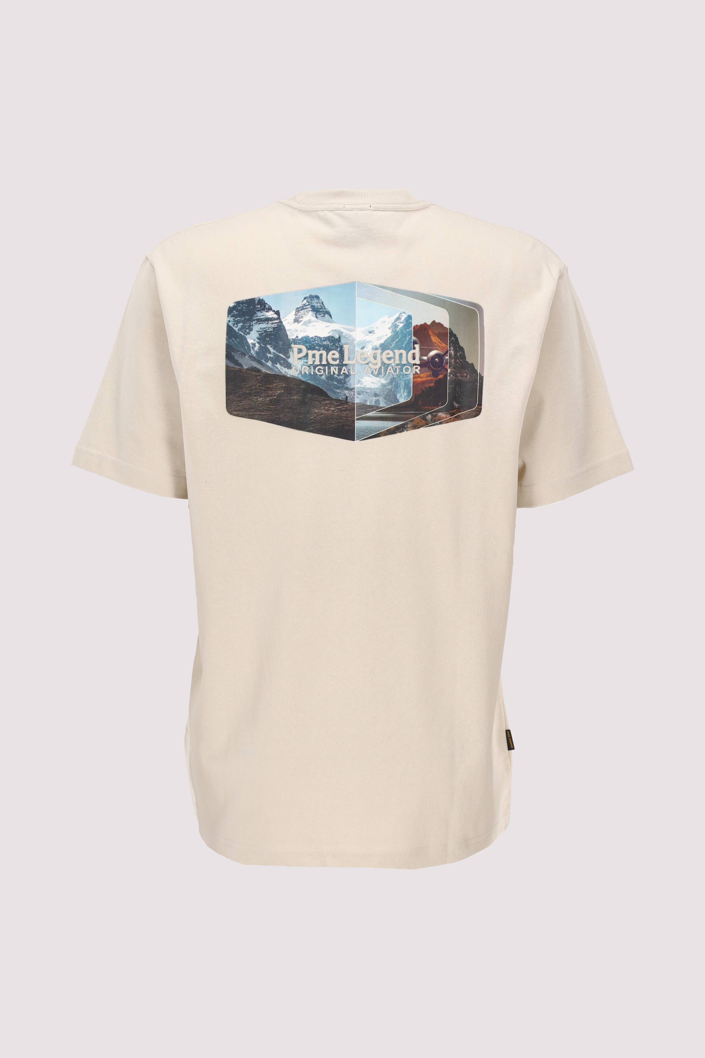 PME Legend Kurzarm-T-Shirt Salute Blau